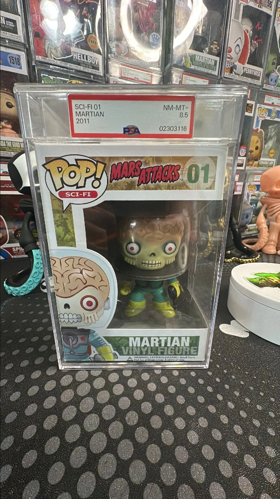 Product image for PSA 8.5 Martian 01