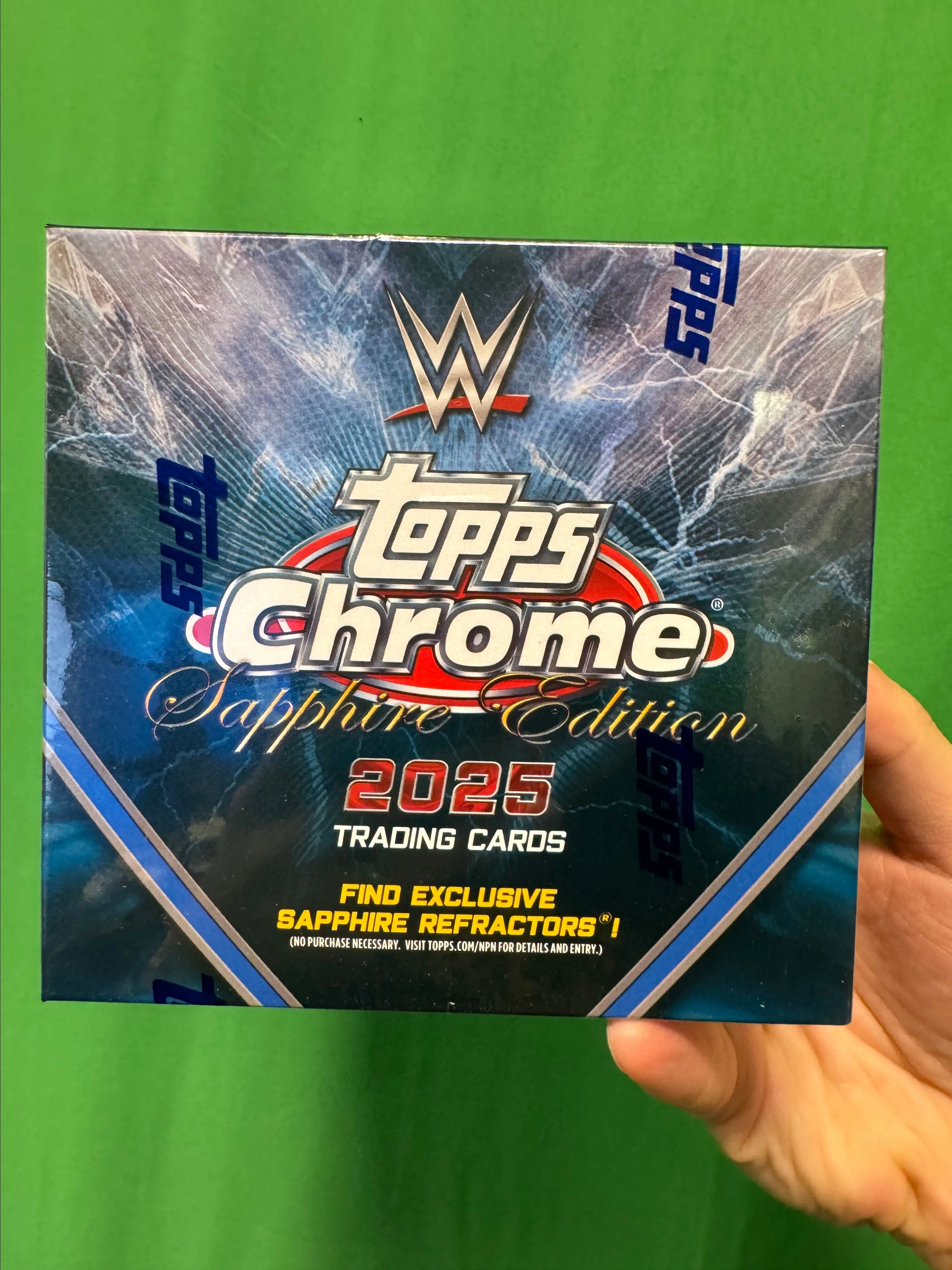 Product image for 2025 WWE TOPPS CHROME SAPPHIRE EDITION