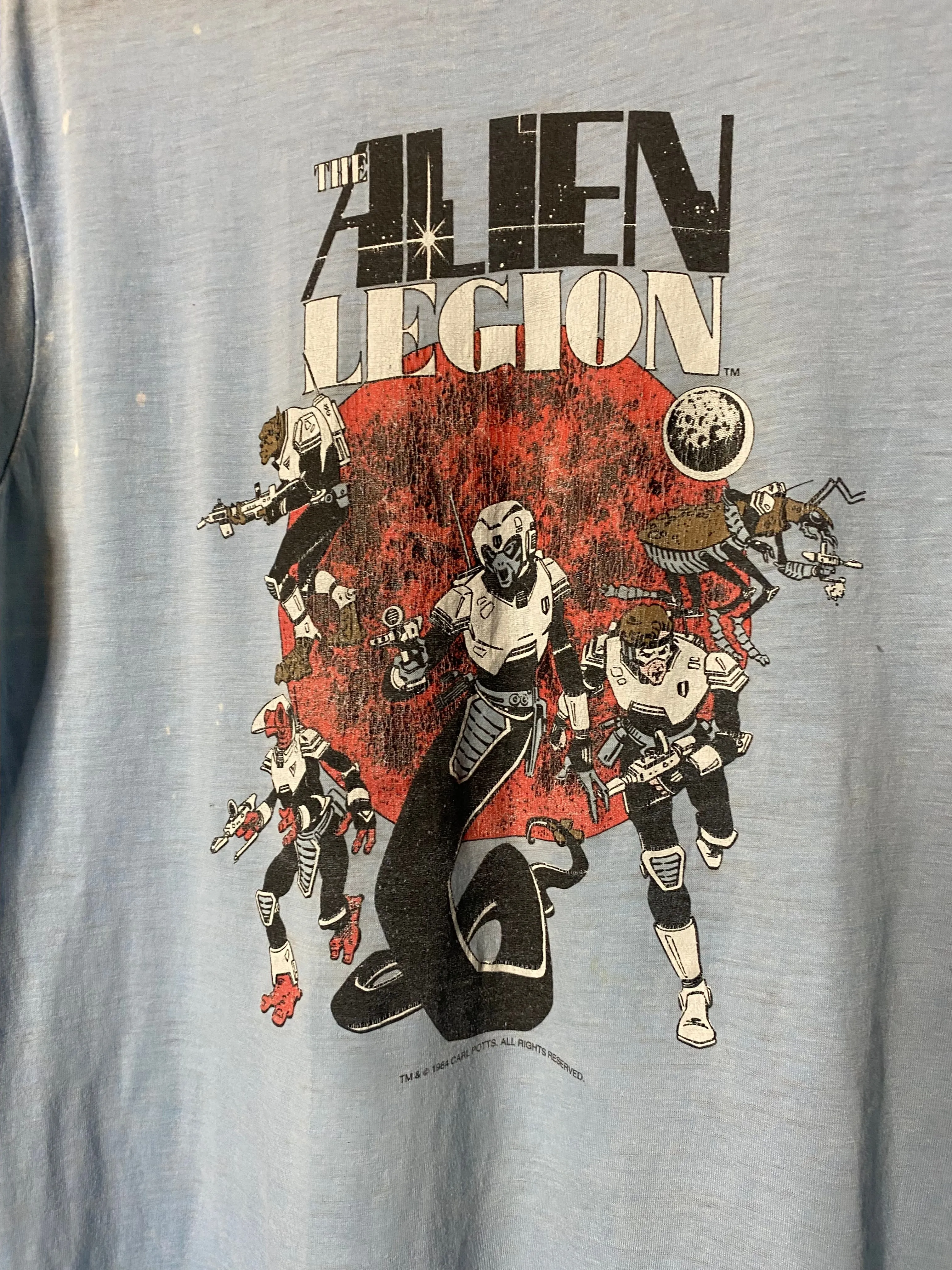 Product image for 🔥STUPID RARE!!!!!🔥 84' MARVEL ALIEN LEGION SS szM-L