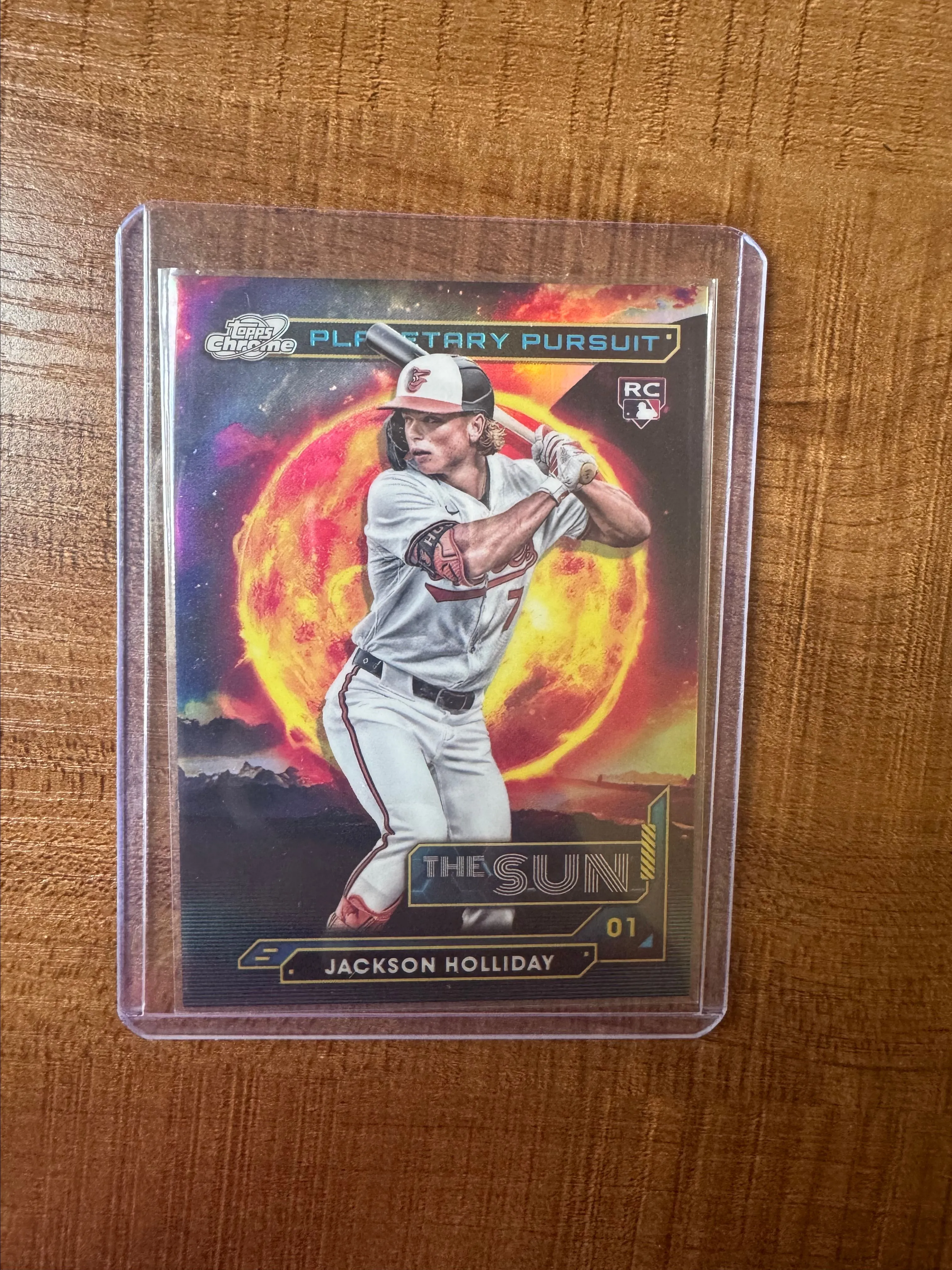 Product image for Jackson Holiday 2024 Topps Rookie Card The Sun SP #PPS-5