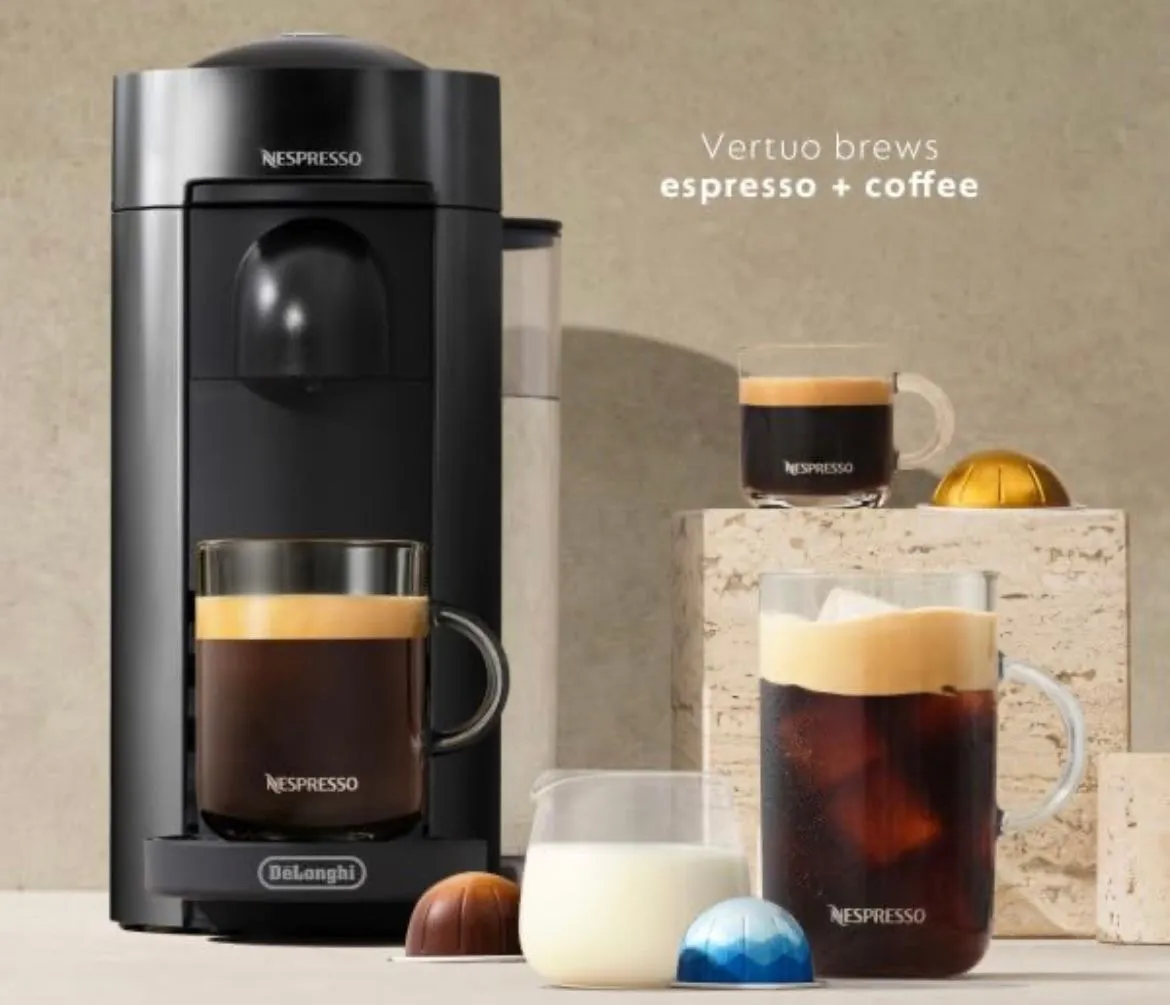 Product image for NEW IN BOX! DeLonghi Vertuo Plus Nespresso machine