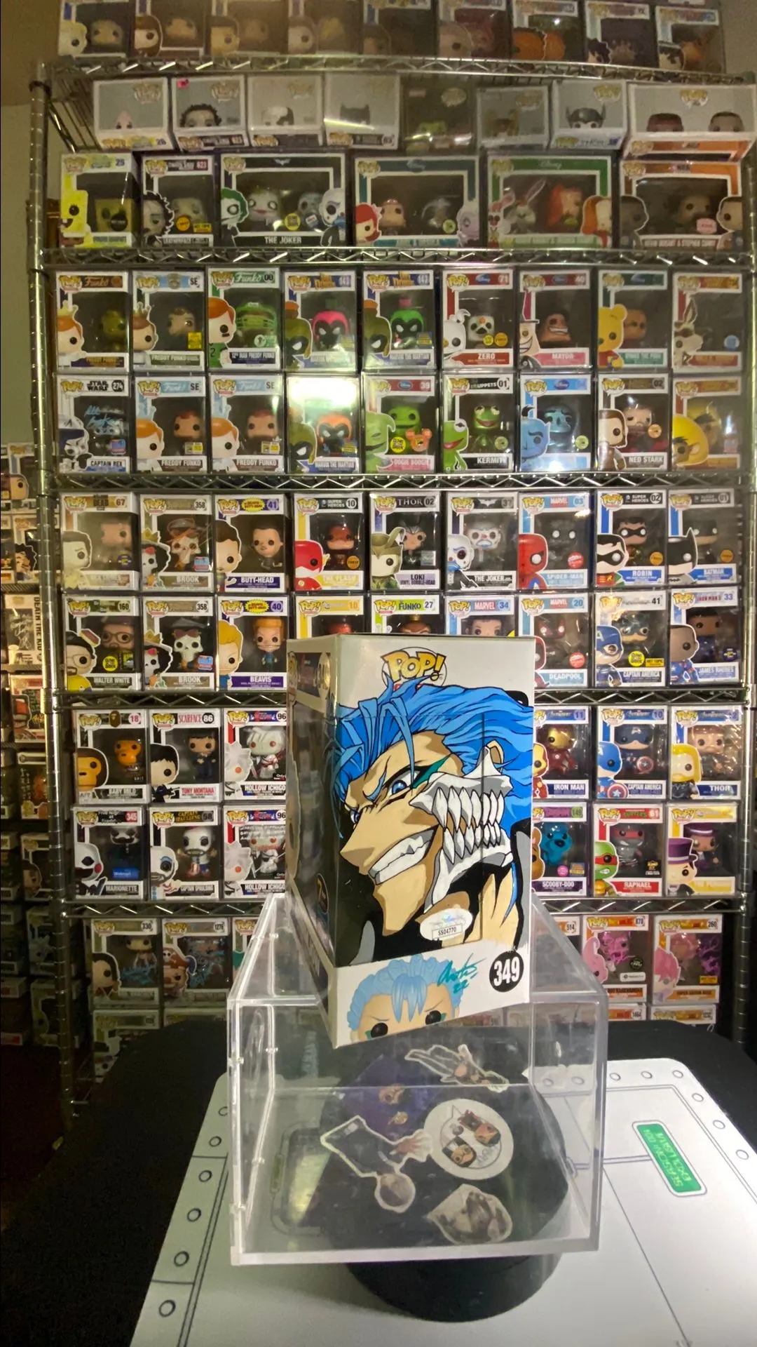 Product image for Grimmajow 349 7BAP 125 pcs jsa signed by David Vincent
