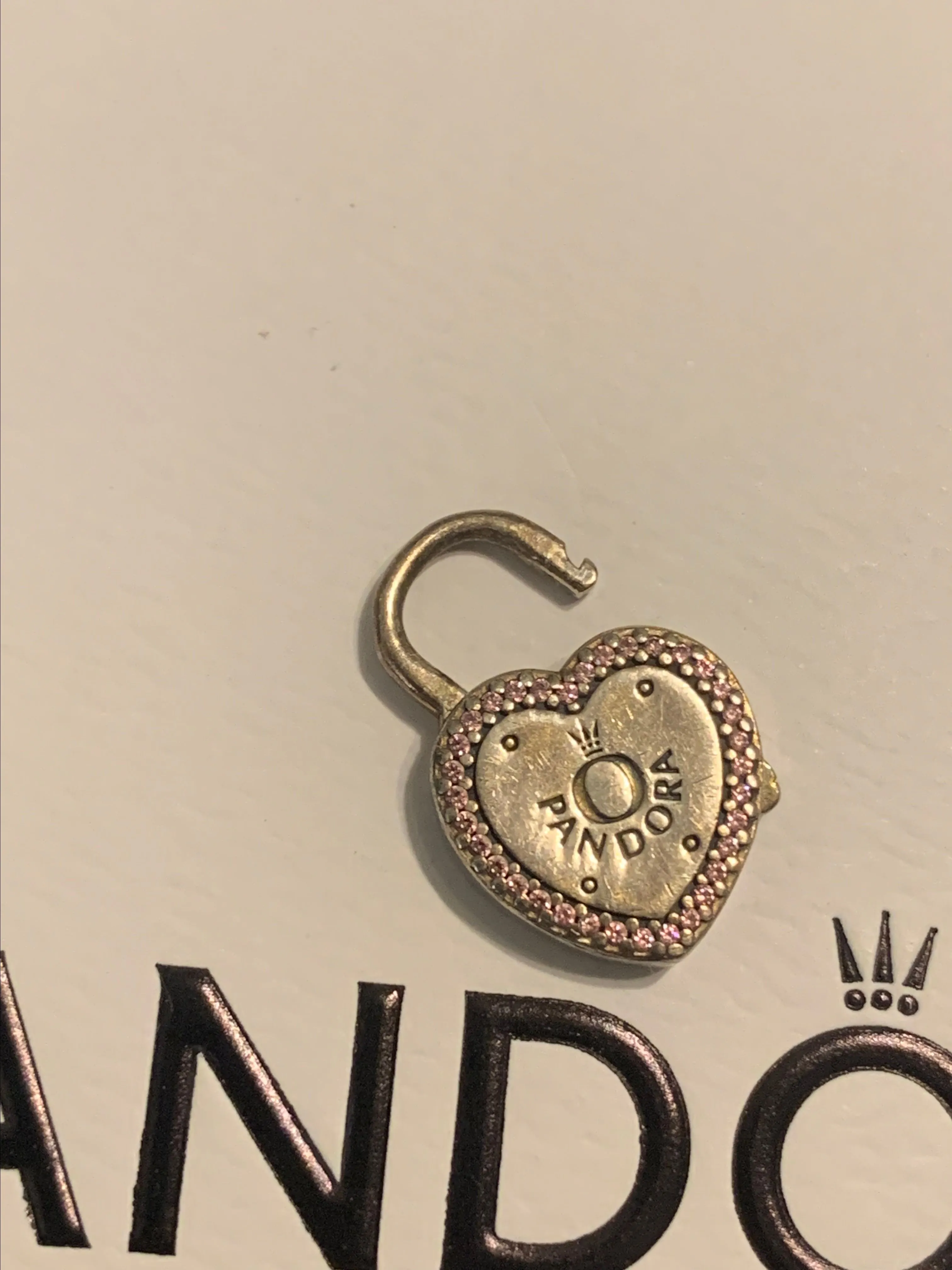 Product image for “Lock Your Promise” Pandora Charm