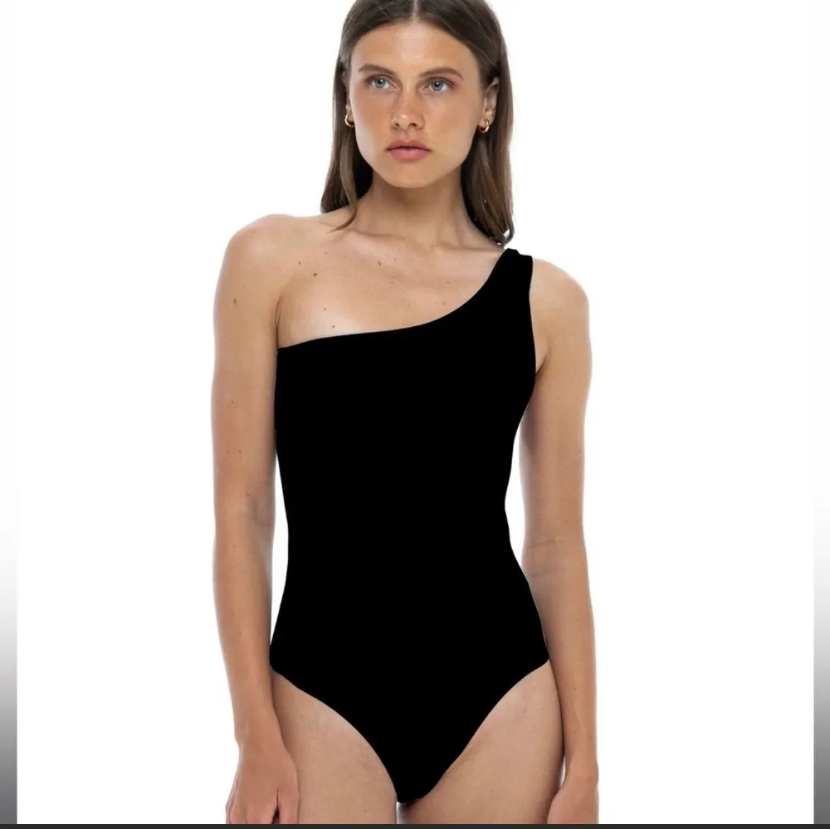 Product image for 71 PRI Collection AMBERLY SOLID ONE PIECE SWIMSUIT NEW WITH TAG Size XS RETAIL 219.00 Blue NOT BLACK