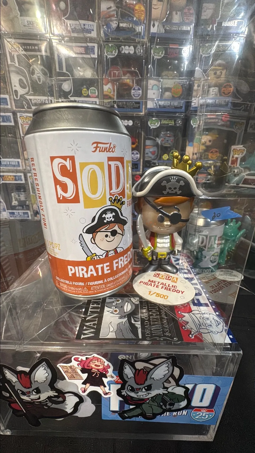 Product image for PIRATE FREDDY 500pcs(metallic)fundays
