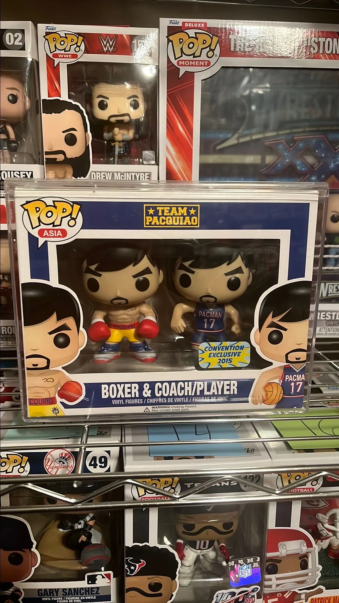 Product image for Manny Pacquiao 2 Pack Boxer and Coach Player