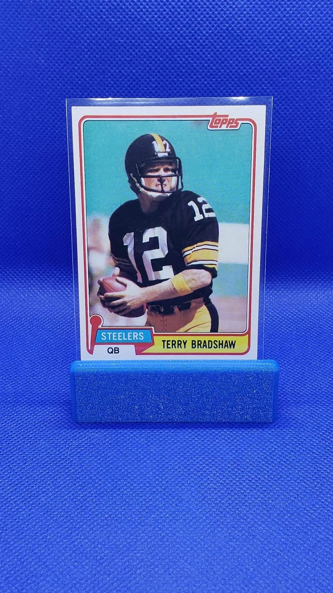Product image for 1981 Topps Terry Bradshaw #375 Pittsburgh Steelers HOF WN07
