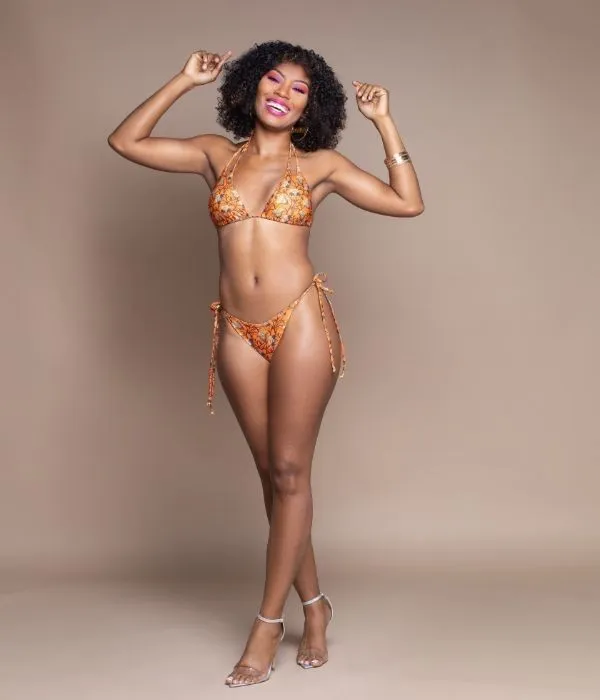 Product image for Zahara Double Strap Bikini Top - M
