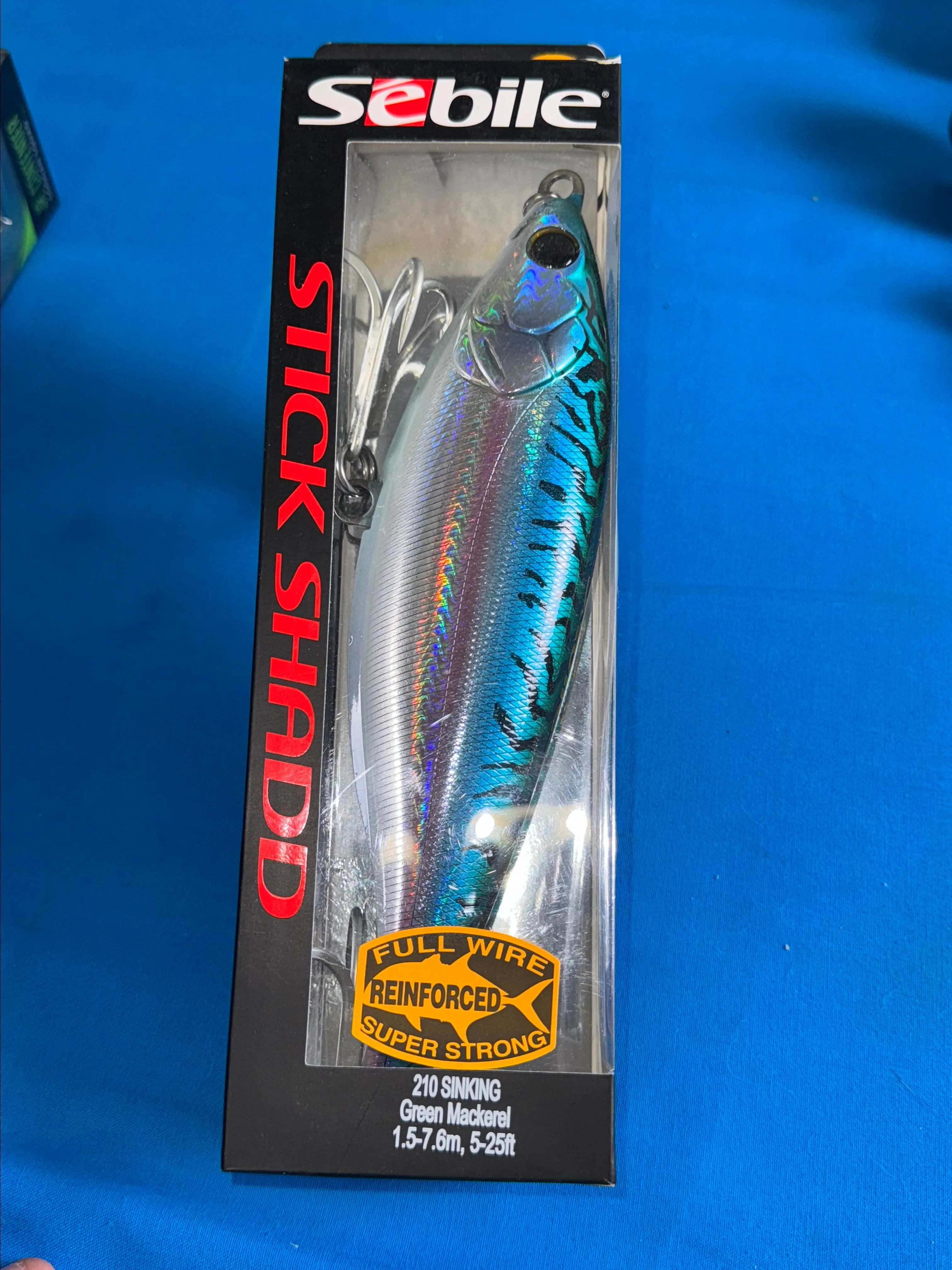 Product image for Sebile 210 Sinking Green Mackerel Stick Shadd