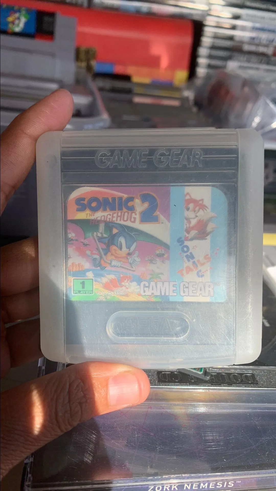 Product image for Sega game gear-sonic the hedgehog 2