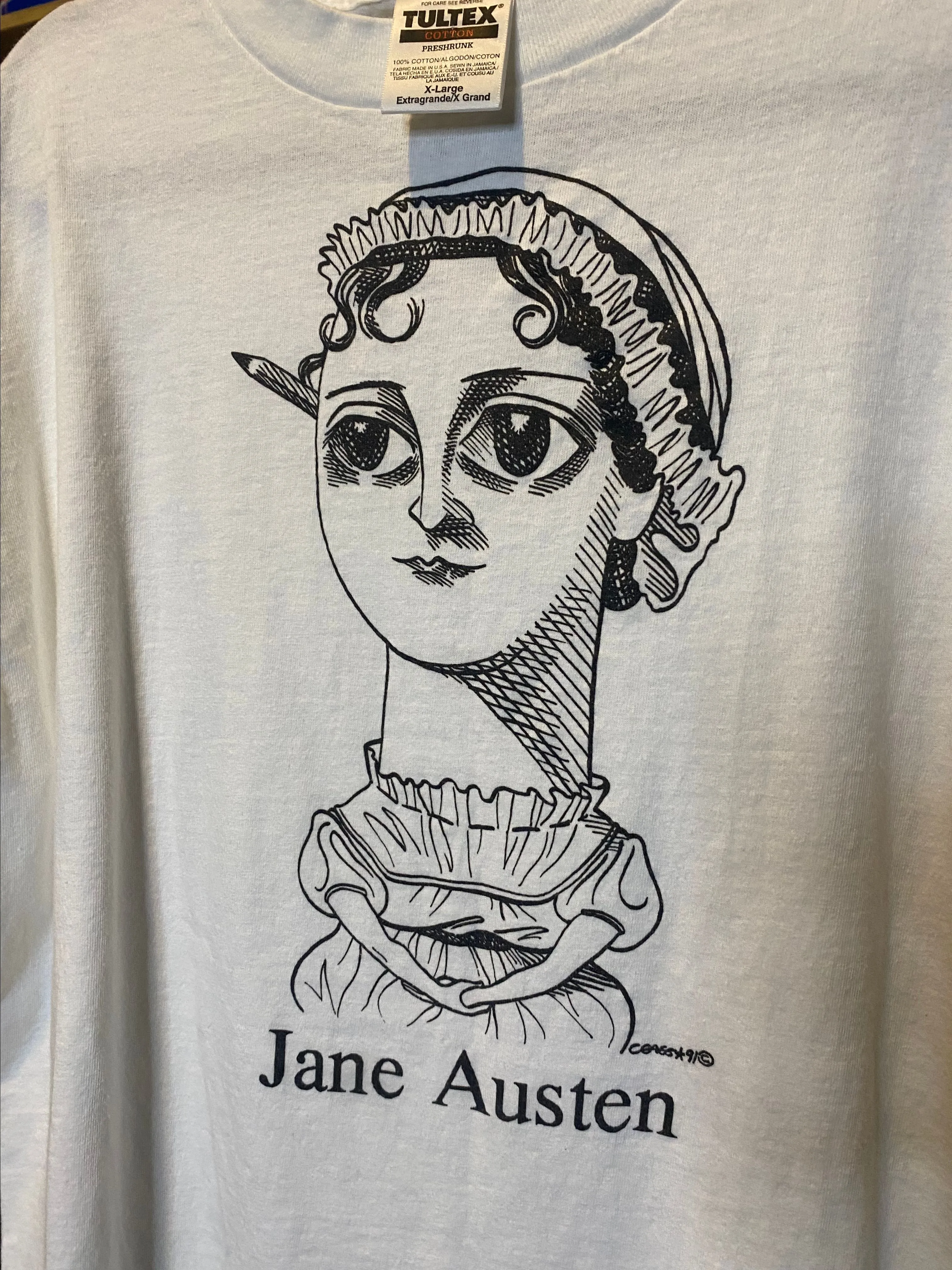 Product image for JANE AUSTEN CHARACTURE SzXL on TULTEX