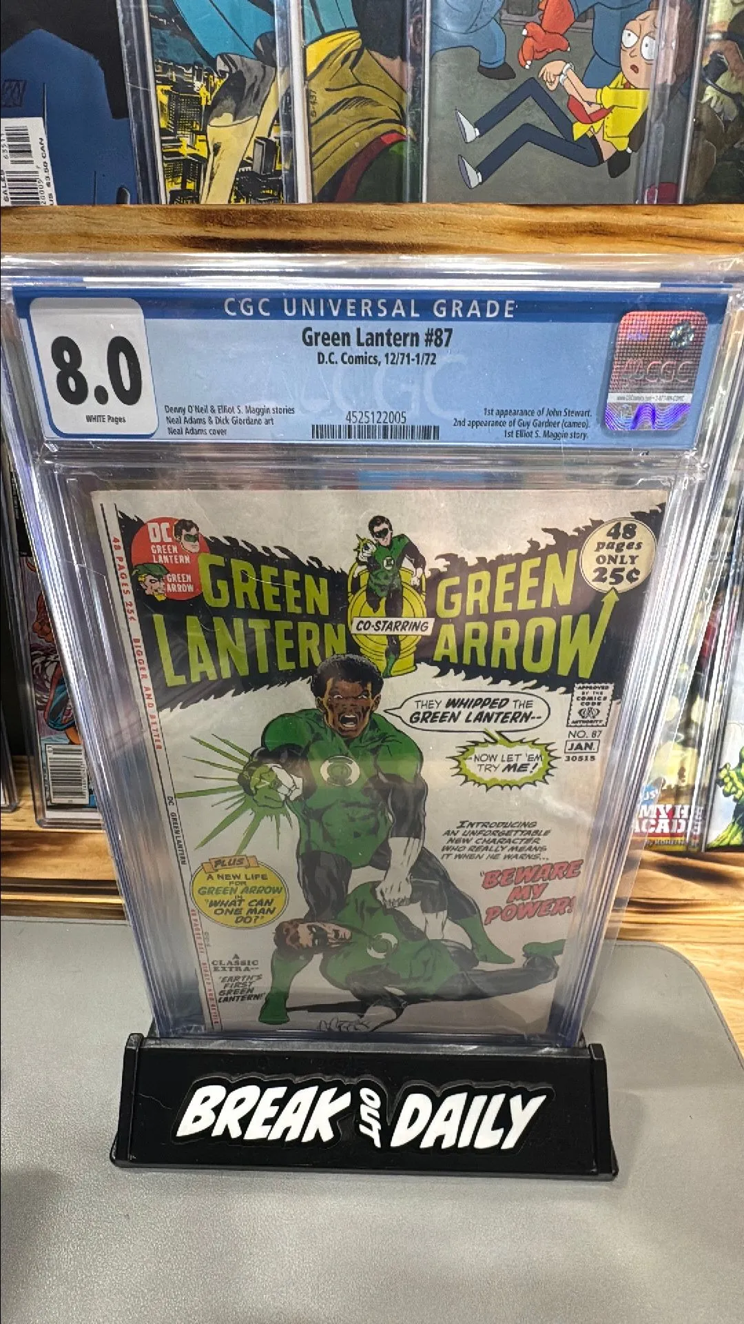 Product image for Green lantern #87 cgc 8.0
