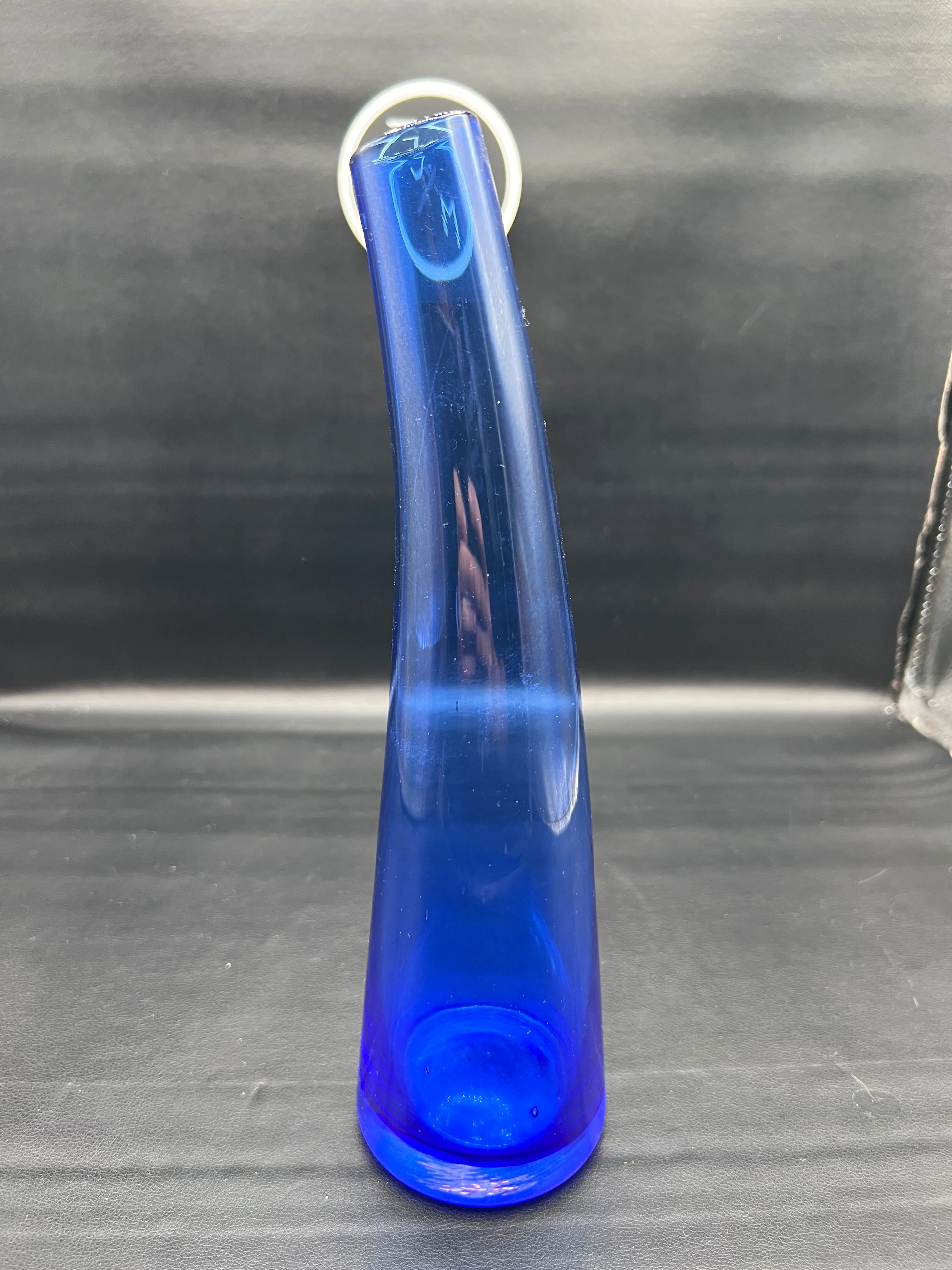 Product image for Blue glass vase