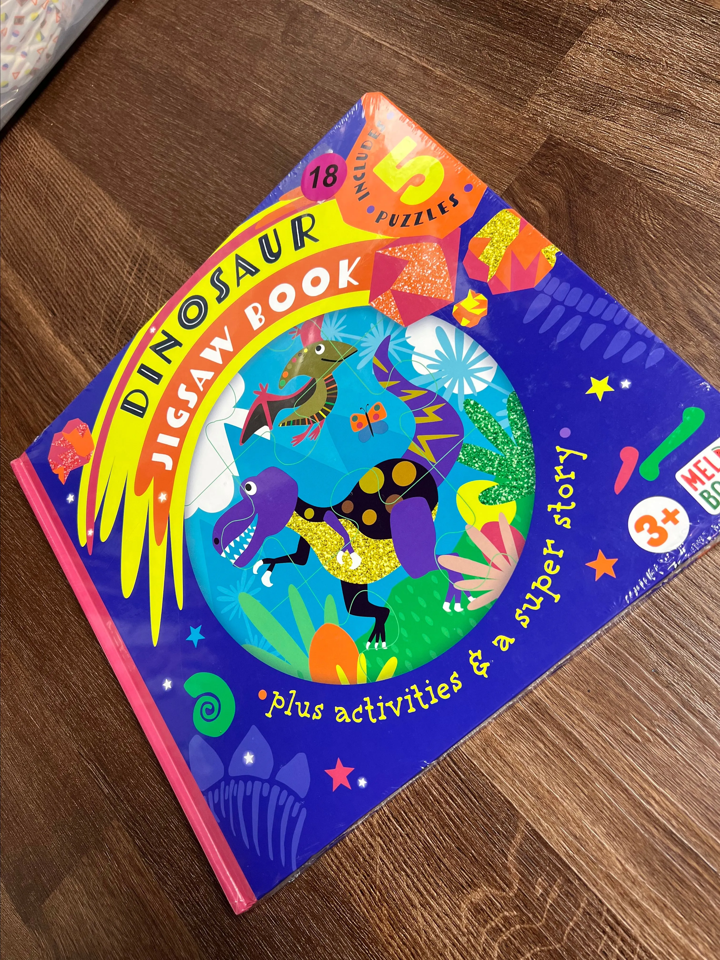 Product image for Dinosaur Puzzle Book•New