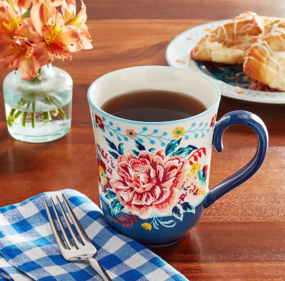 Product image for B1P Pioneer Woman Keepsake Floral Mug 15 oz new with Tag, 3.75 diameter 4.75" tall
