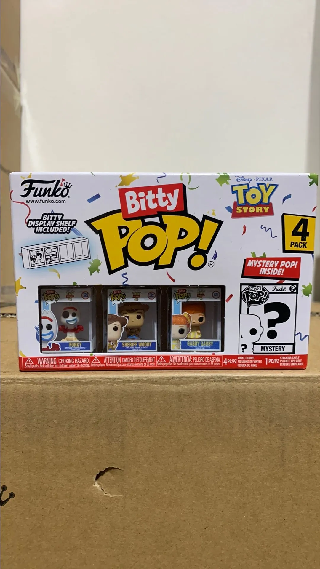 Product image for Bitty Pop! Toy Story Forky 4 Pack