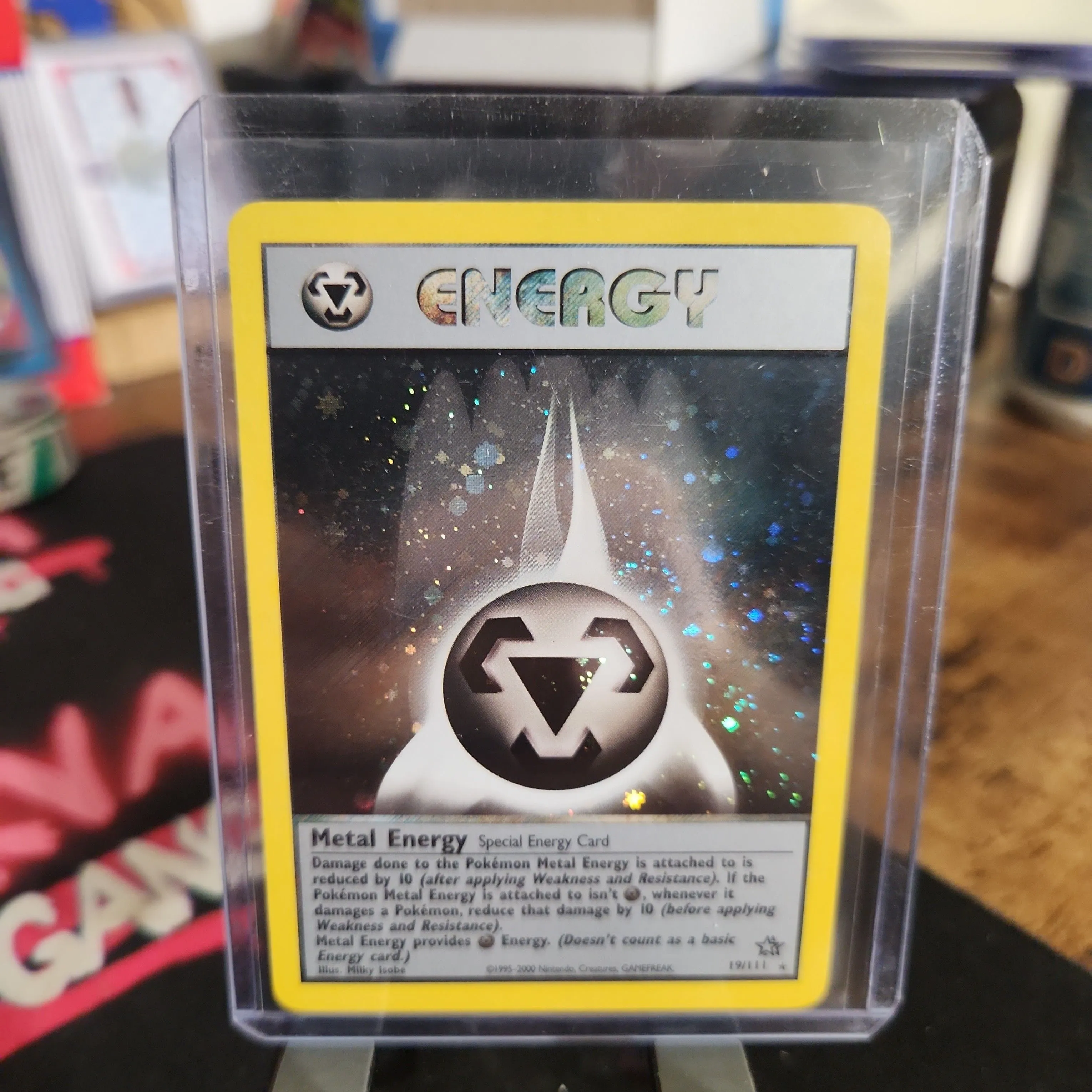 Metal Energy - 19/111 - Pokemon Neo Genesis Unlimited Holo Rare Card WOTC  LP  Whatnot: Shop, Sell, Connect