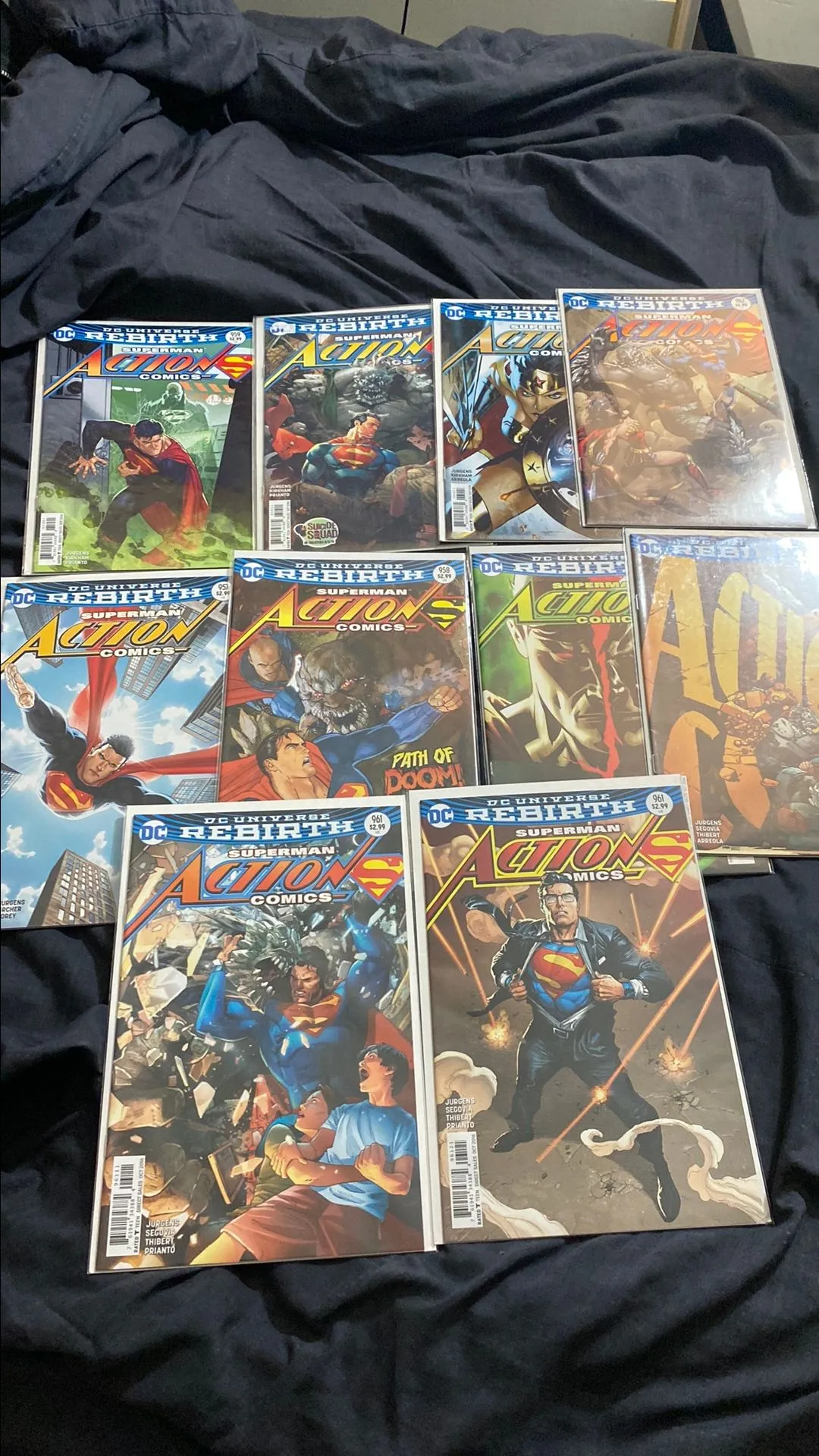 Product image for Rebirth Superman Action Comics #957-962 with Variants