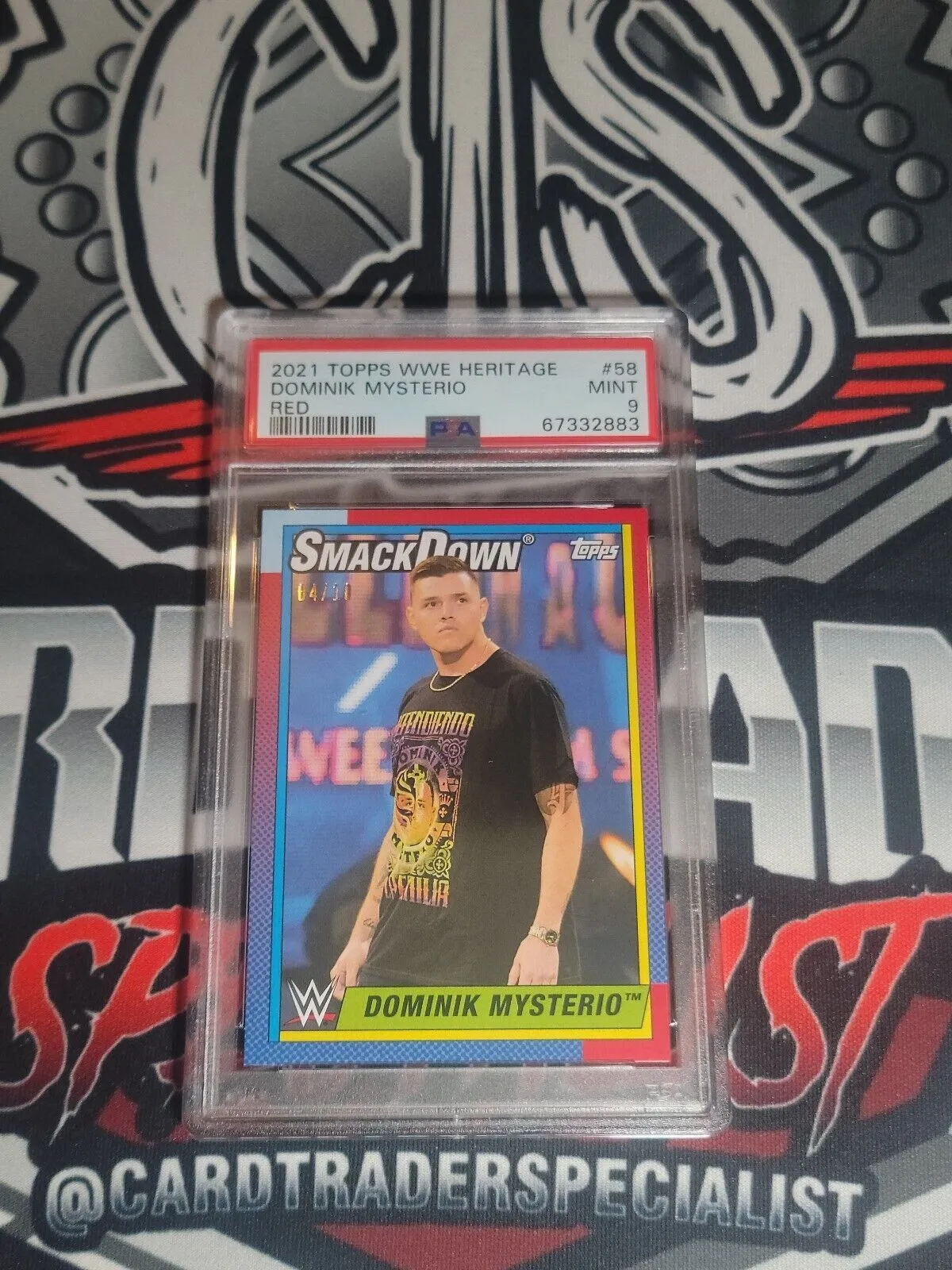 where to get basketball cards graded 2024 Panini National Treasures WWE Wrestling Hobby Box (8 Autos / Mem