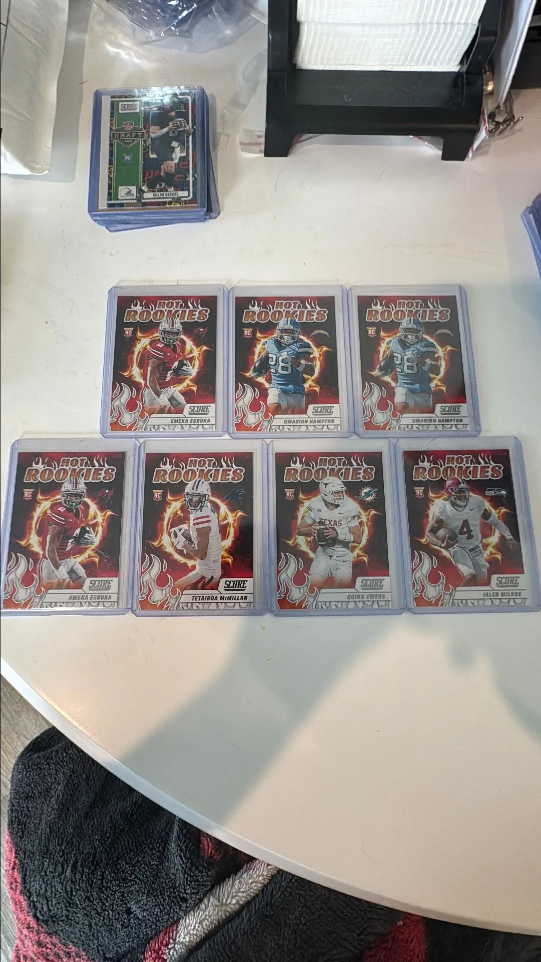 Product image for 2025 Score Hot Rookies Lot