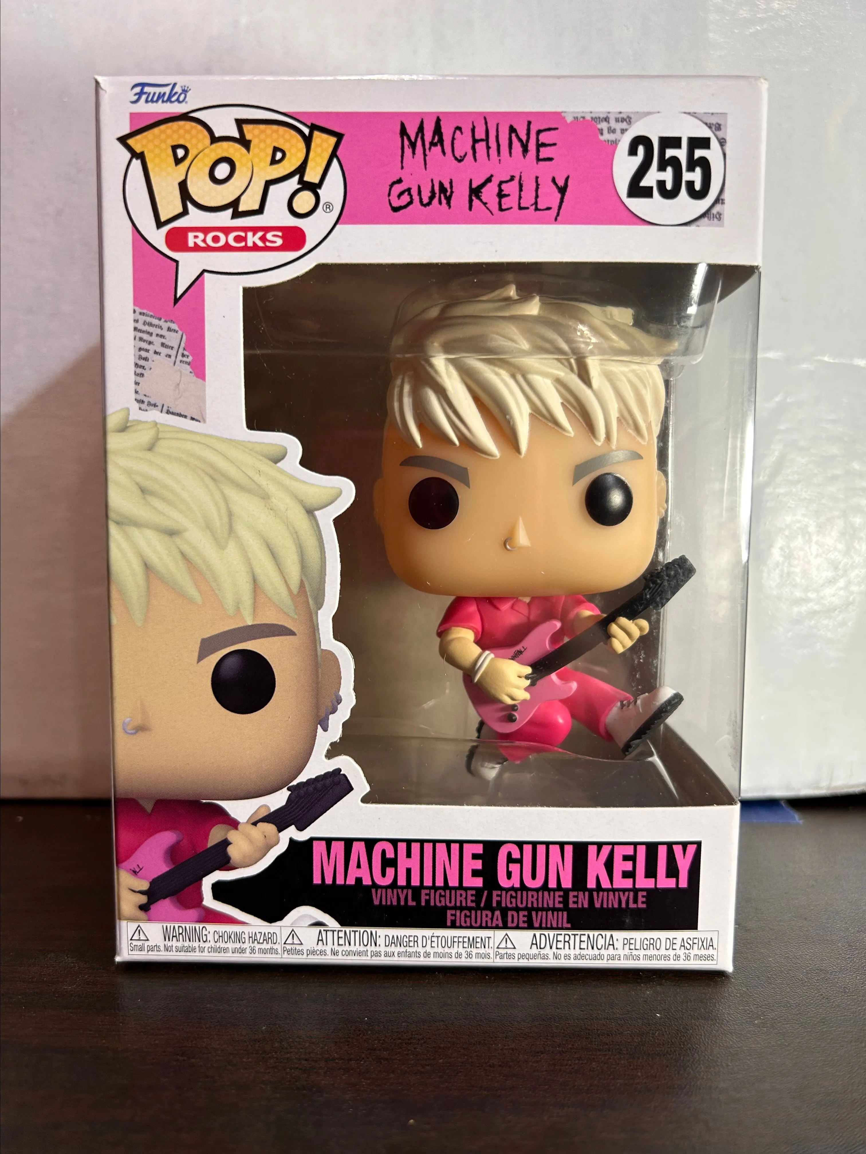Product image for Machine Gun Kelly Rocks Vaulted Funko Pop 255 With Protector