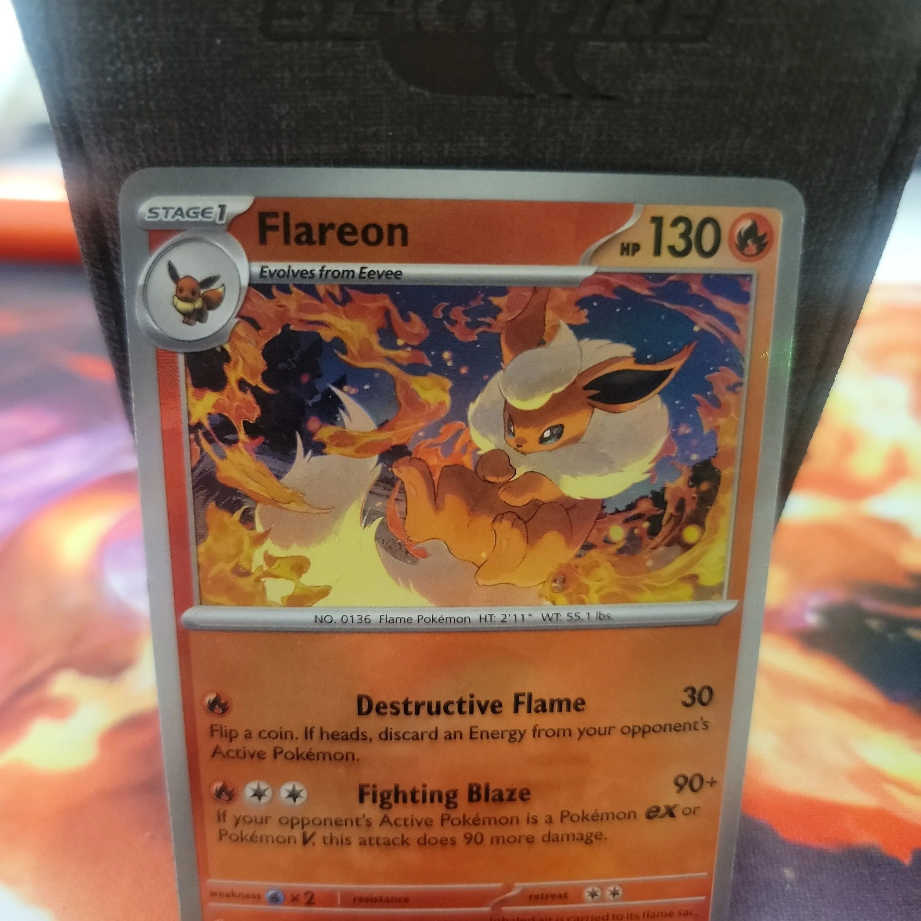 Product image for Flareon (Master Ball Pattern) 013131- SV: Prismatic Evolutions (PRE)