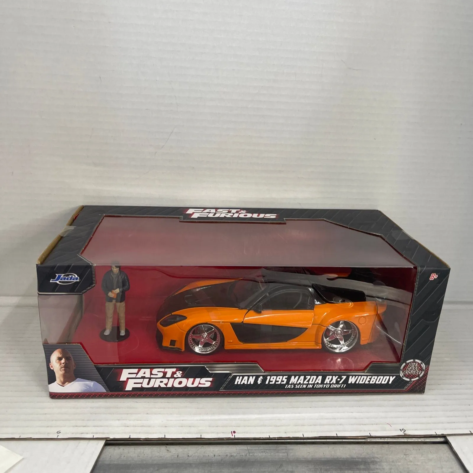 Product image for JADA 1/24 1:24 1995 MAZDA RX-7 WIDEBODY HAN FAST & FURIOUS FD3S Veilside 🔰