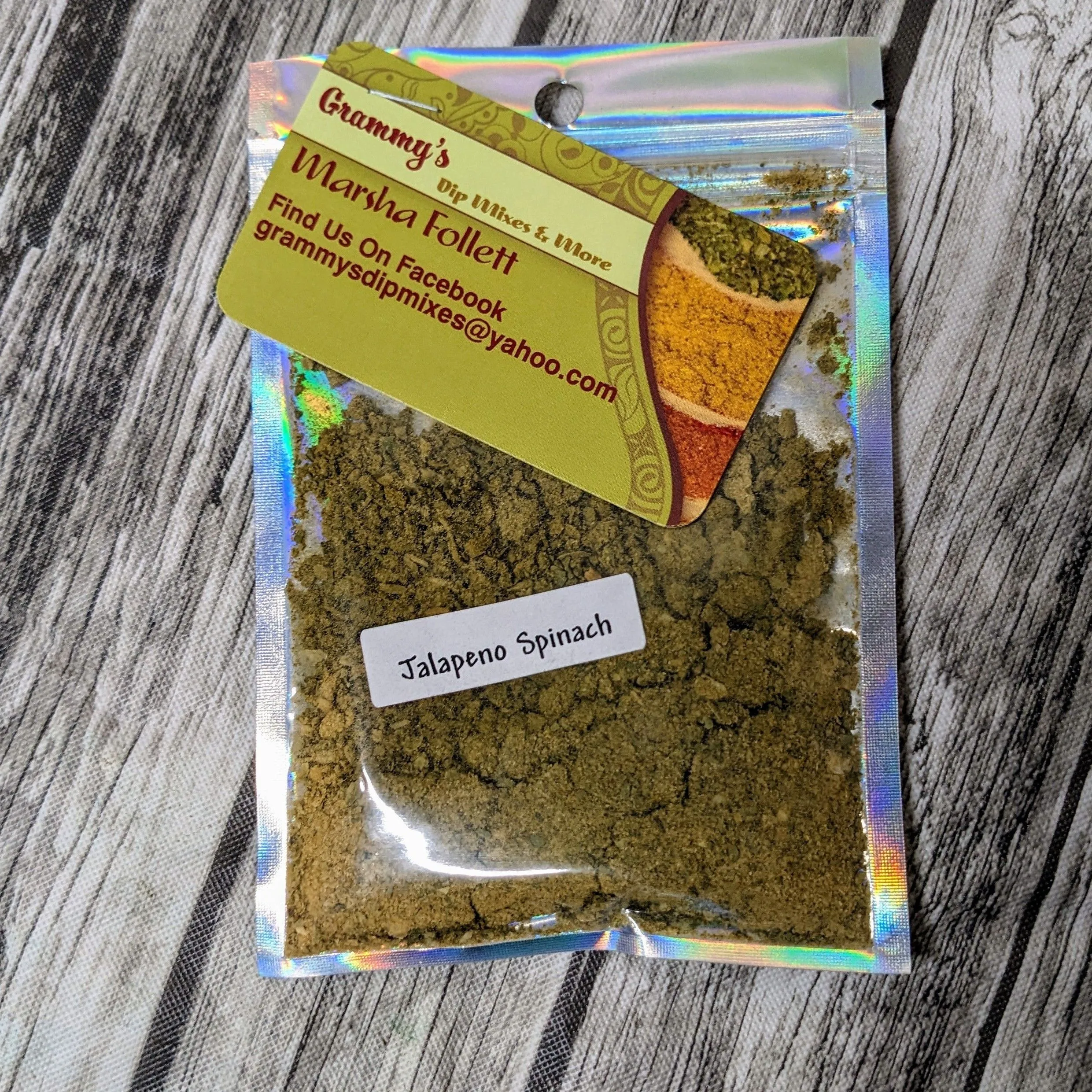 Product image for Jalapeno Spinach Dip Mix