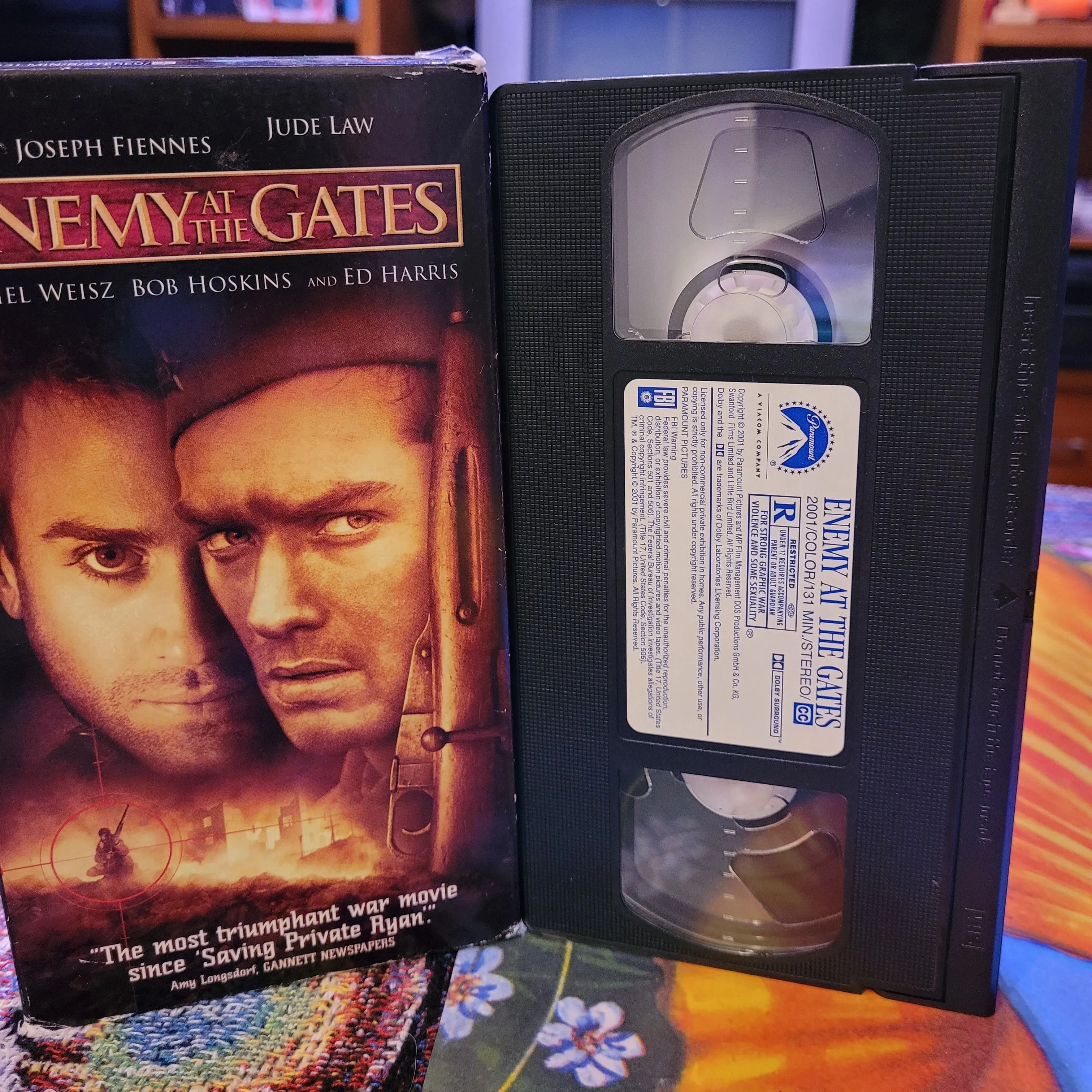 Product image for VHS - Enemy at the Gates
