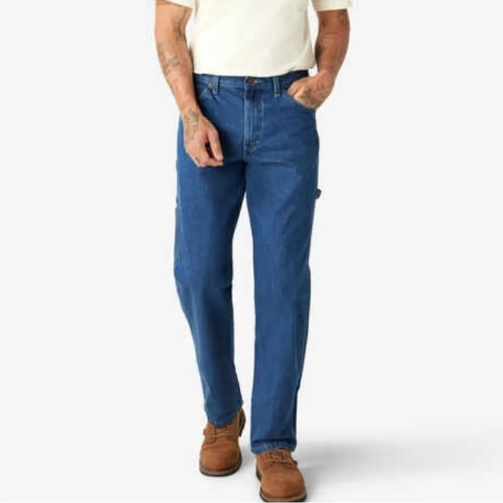 Product image for DICKIES Relaxed Fit Carpenter Jeans | Big & Tall Men's Work Jeans
