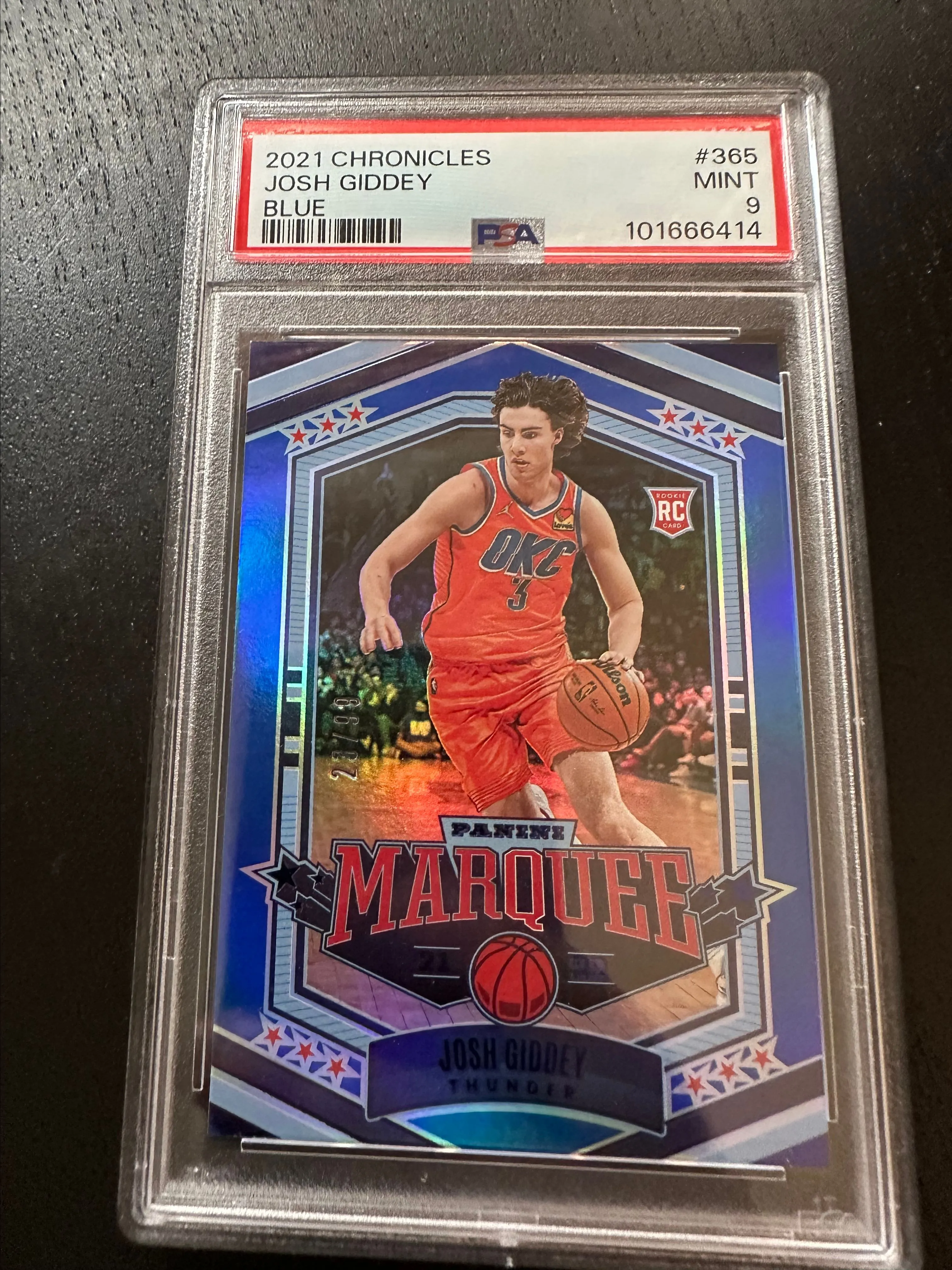 Product image for Josh Giddey Rookie /99 PSA 9