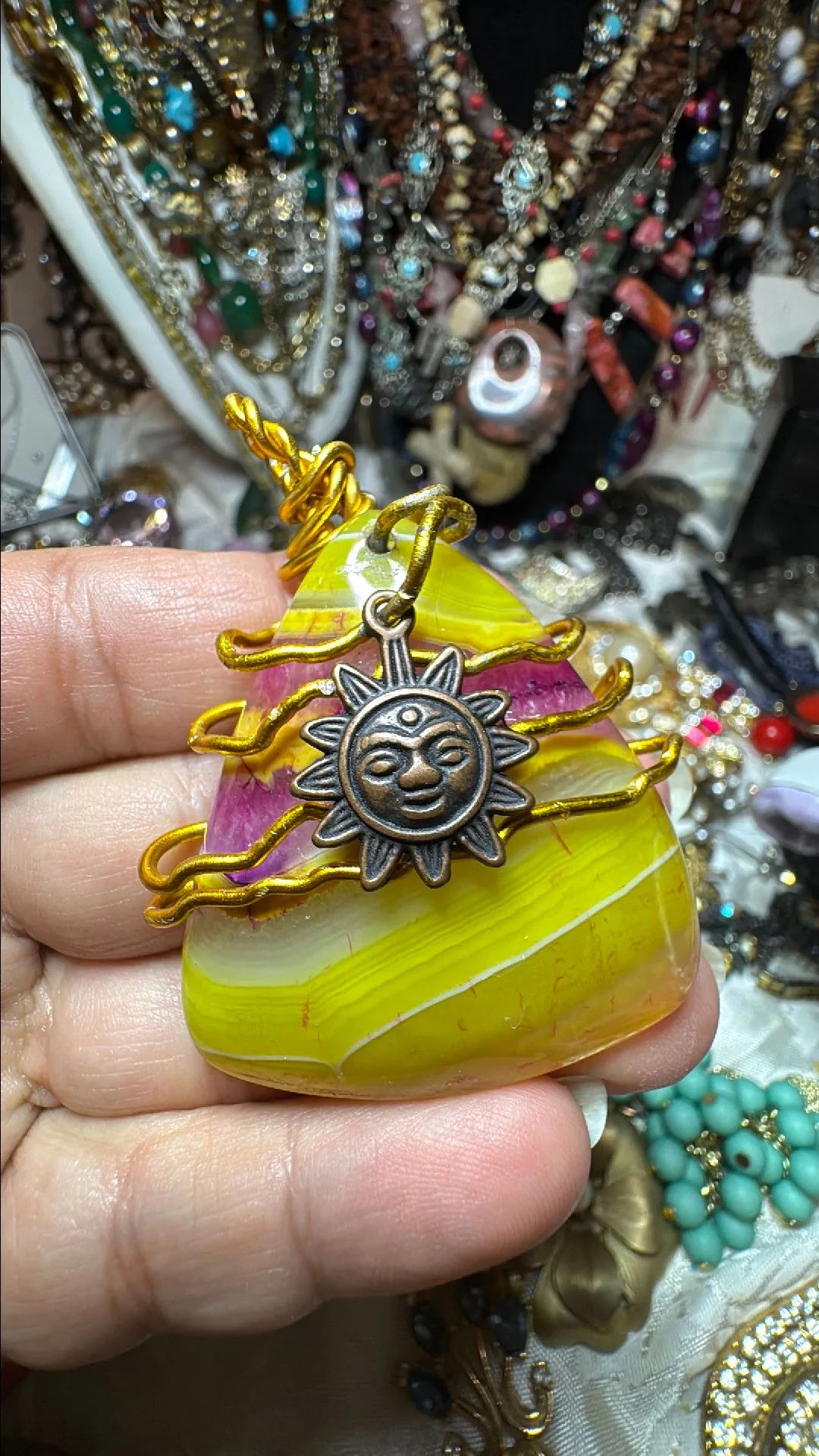 Product image for Andara crystal pendant