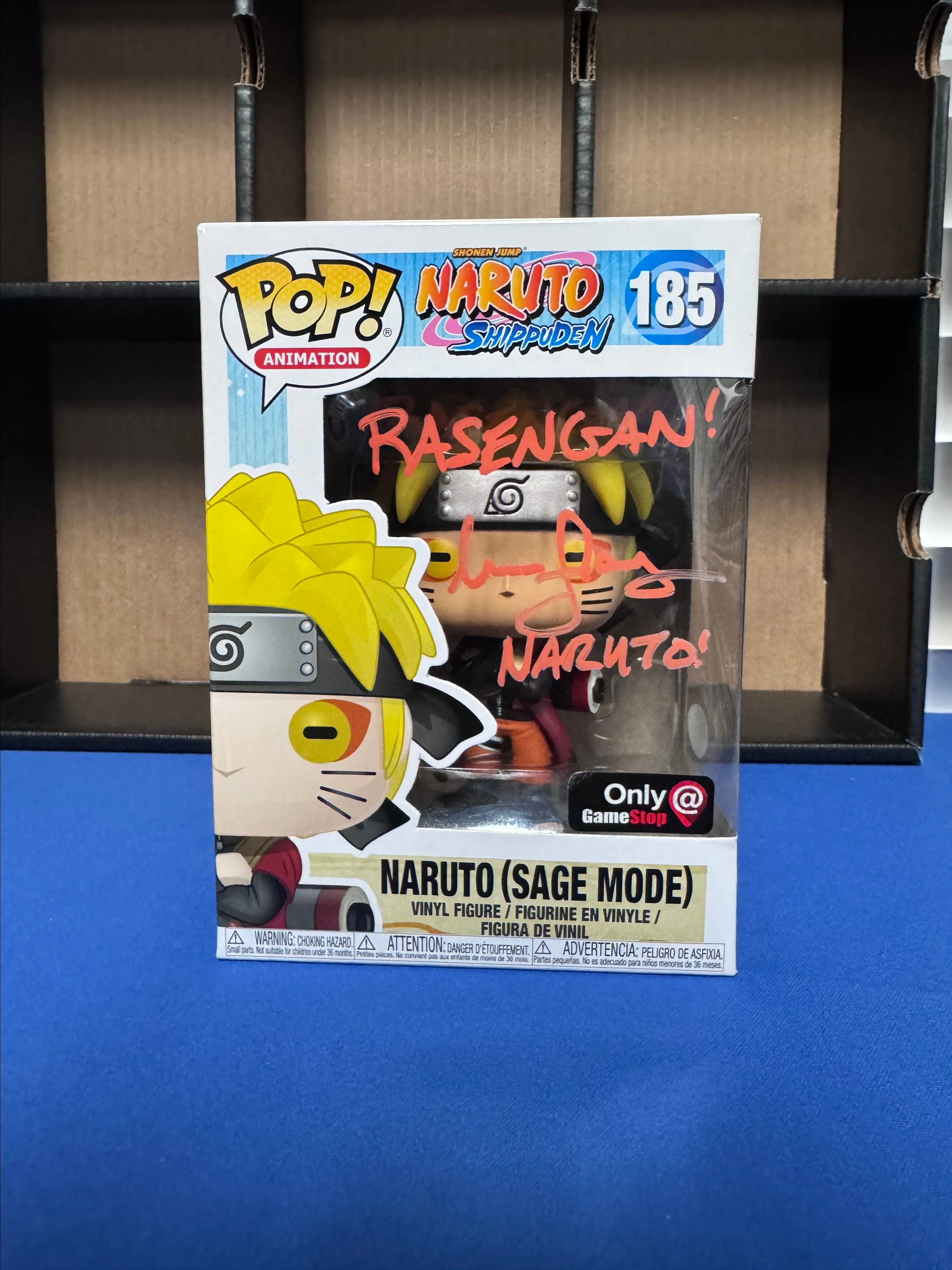 Product image for Naruto (Sage Mode) Autograph #185 - GameStop Exc. 