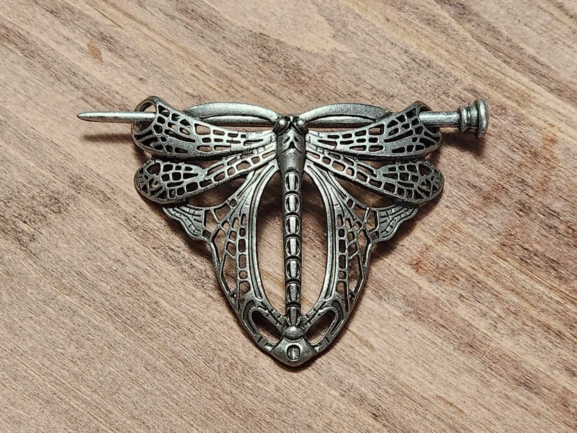 Product image for Silver Butterfly Nordic Hair Pin   