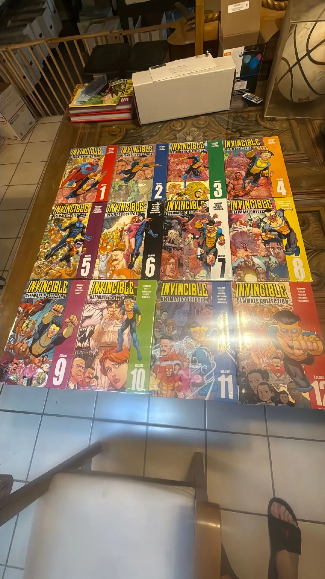 Product image for Invincible: The Ultimate Collection (Vol. 1–12) full set hardcovers sealed brand new