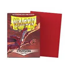 Product image for (ACC) Dragon Shield Sleeves: Matte Crimson