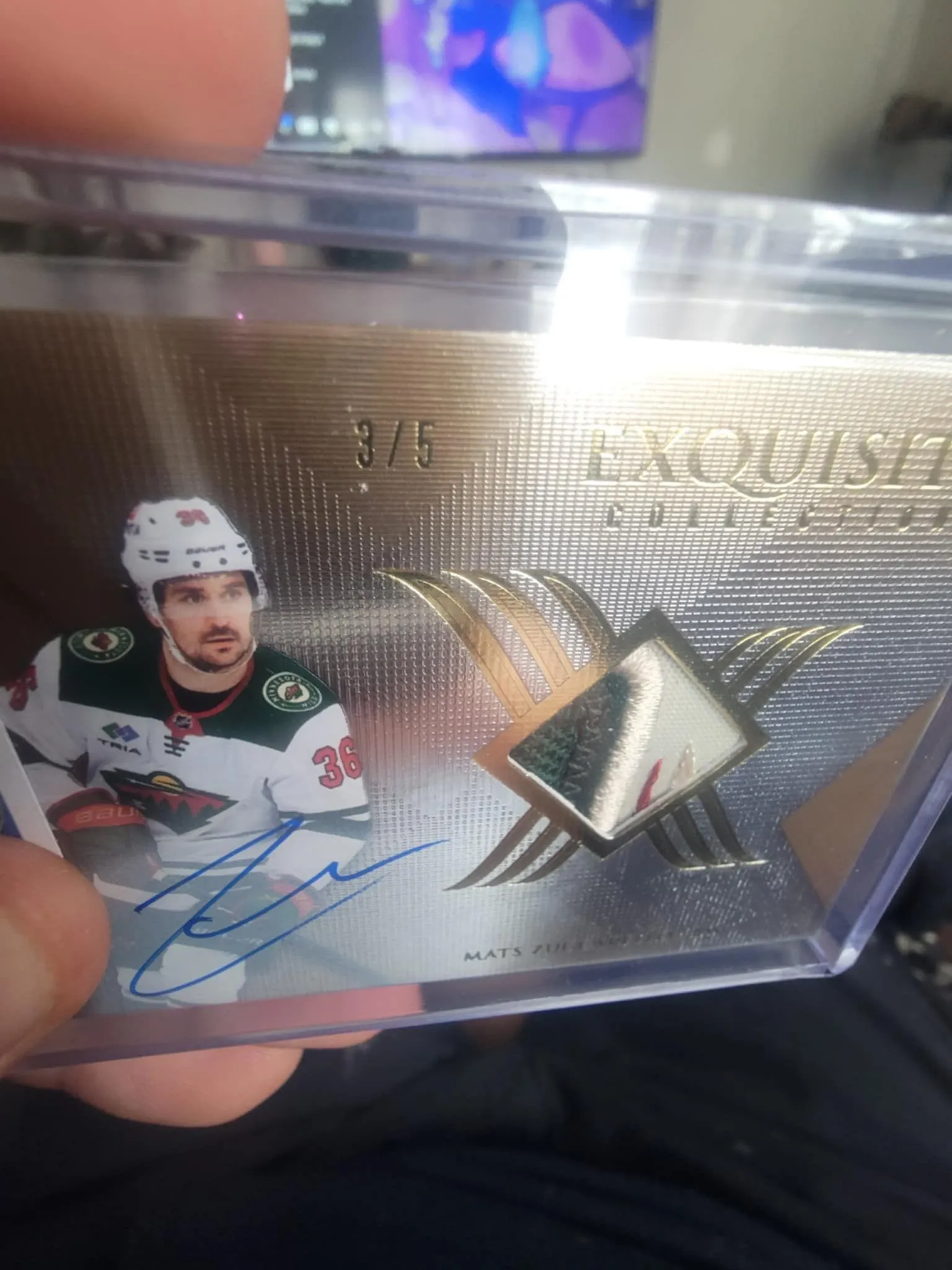 Product image for Mats Zuccarello 2022-2023 Exquisite Collection Hockey /5
