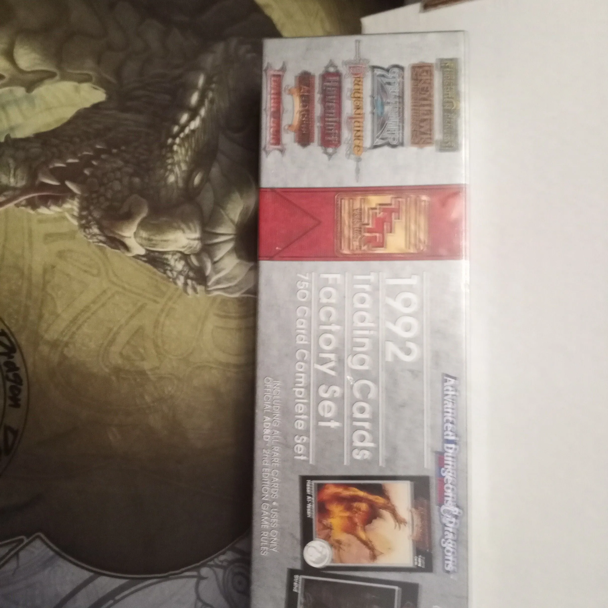 Product image for Advanced Dungeons & Dragons TSR 1992 Trading Cards Factory Set