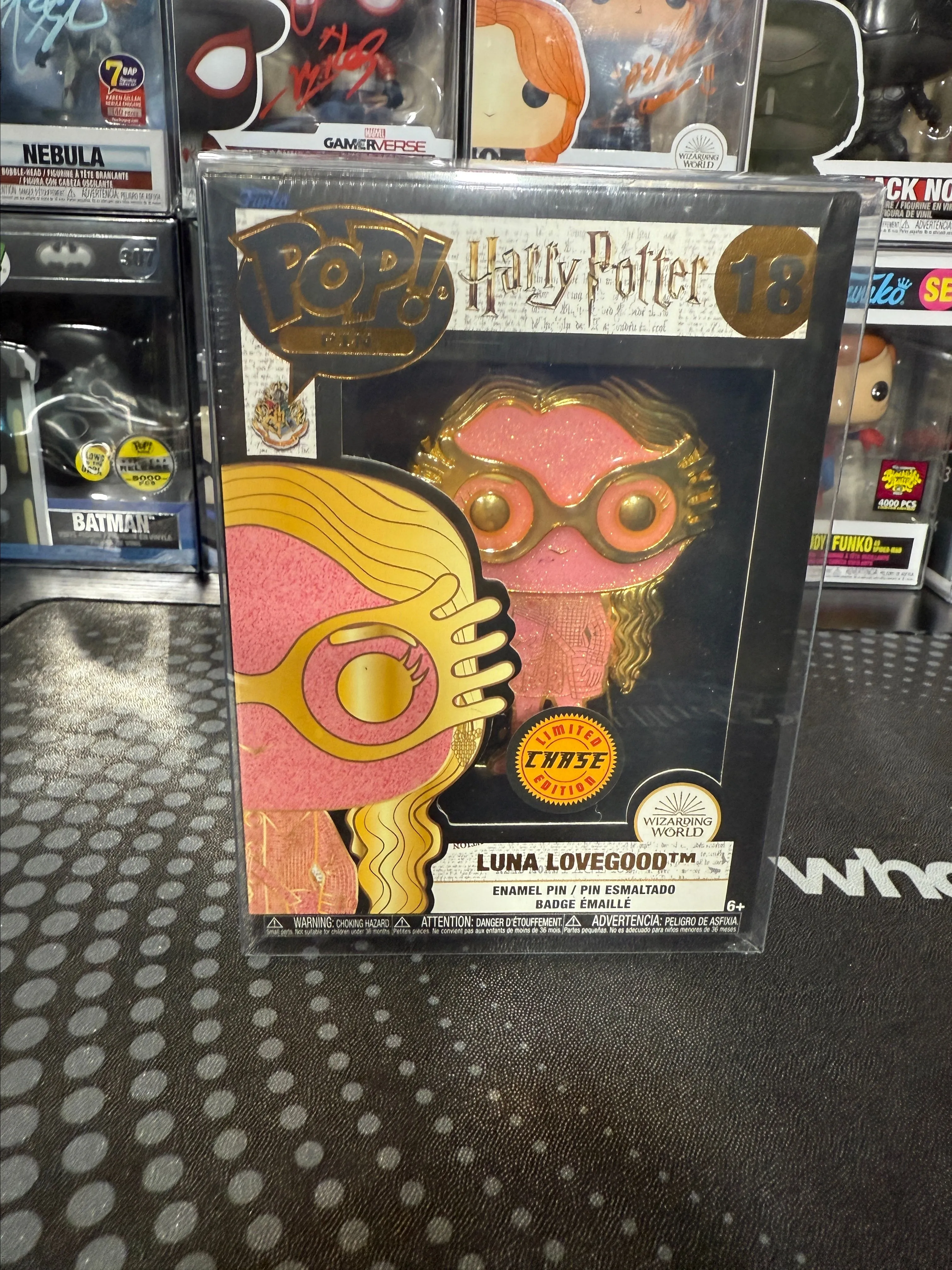 Product image for Luna Lovegood Chase Funko Pop Pin