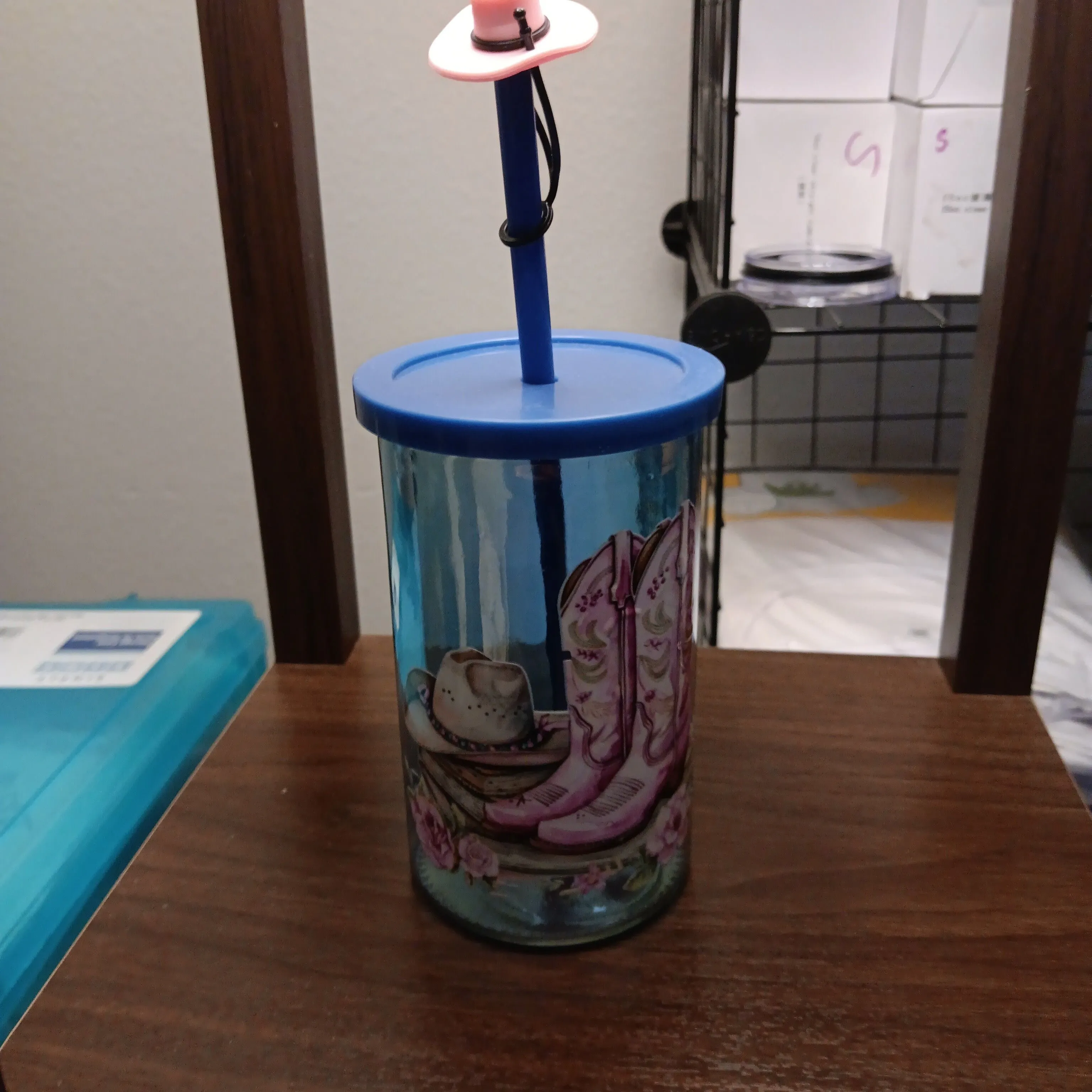 Product image for Cowgirl Glass Tumbler