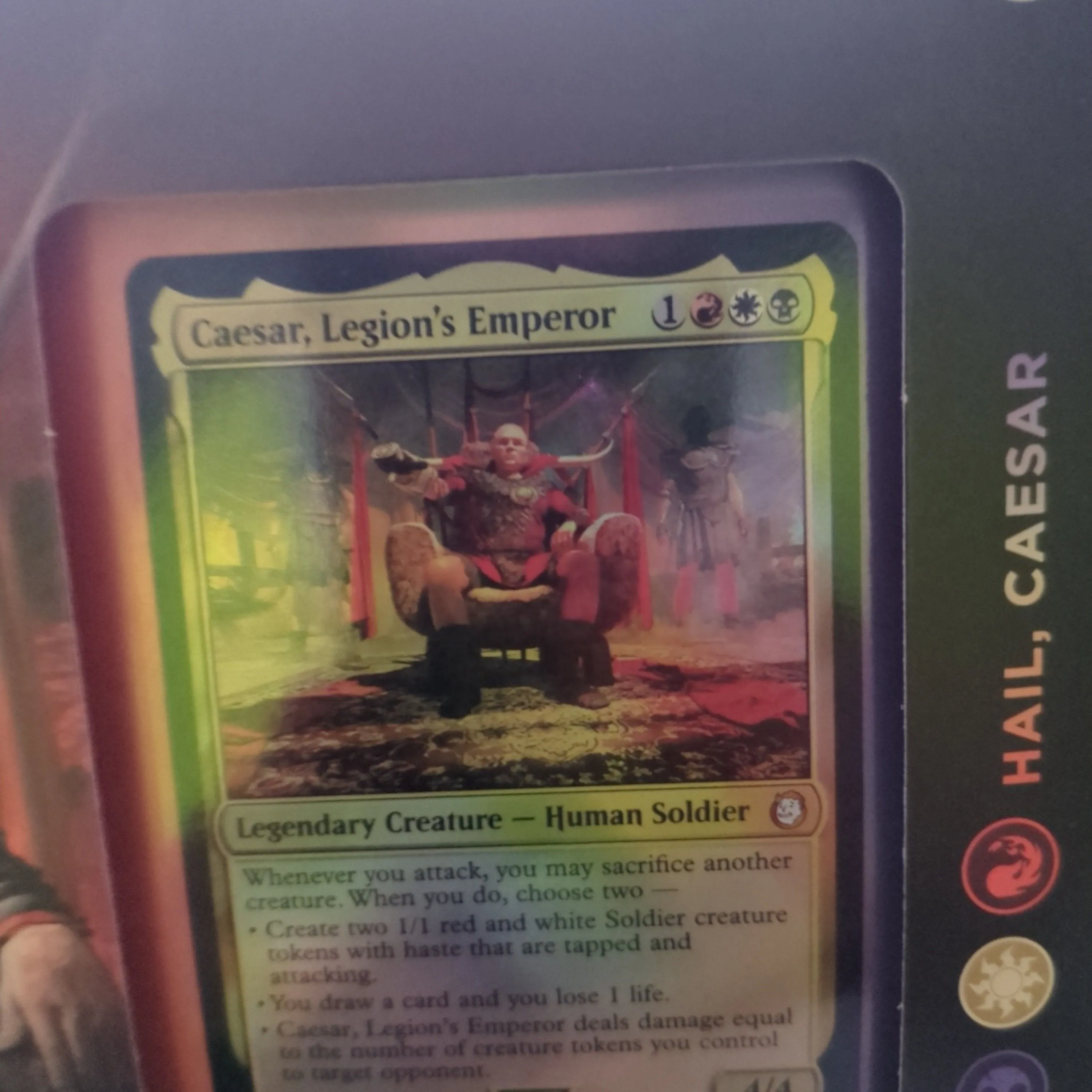 Hail, Caesar Commander deck  Whatnot: Shop, Sell, Connect