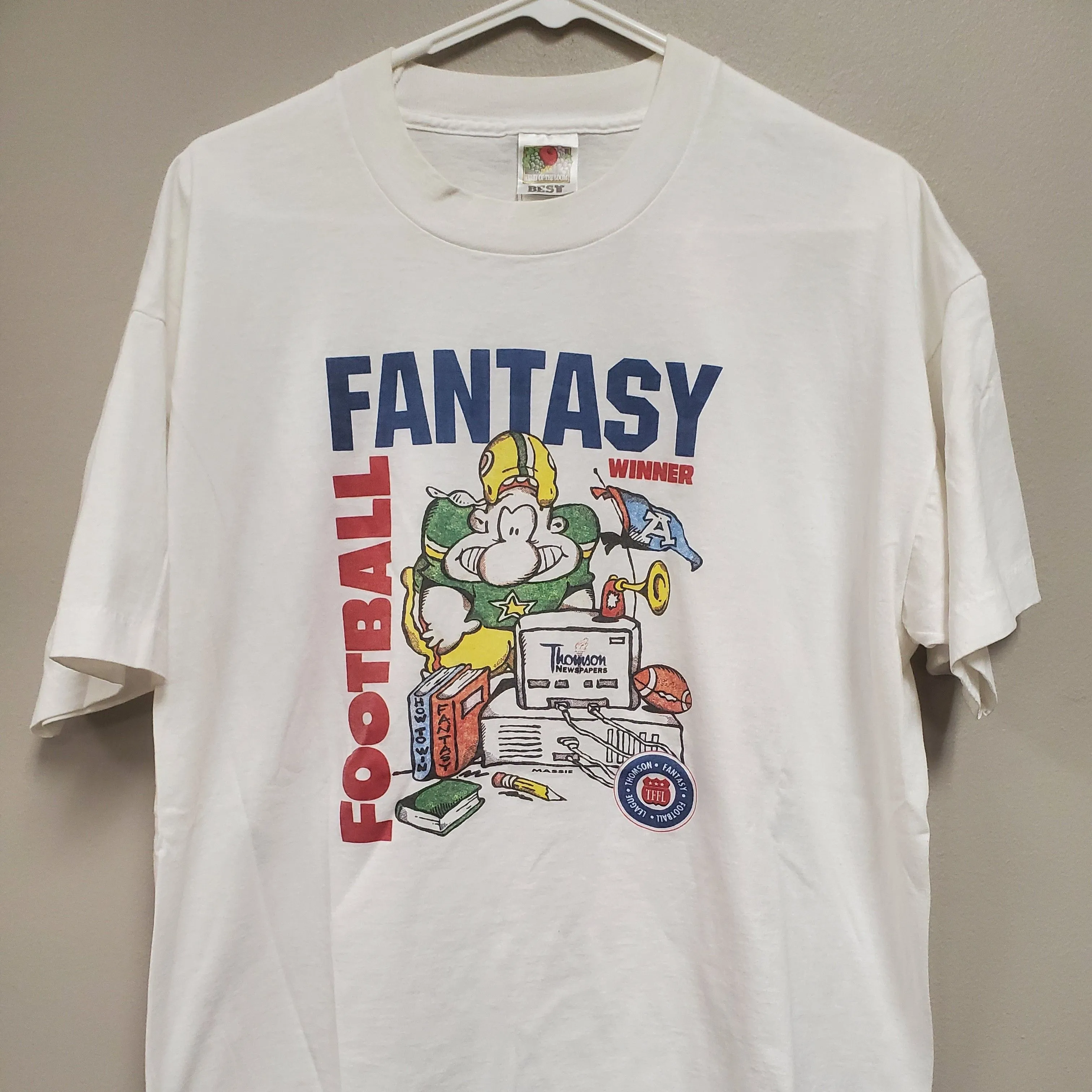 Product image for Single Stitch Fantasy Football