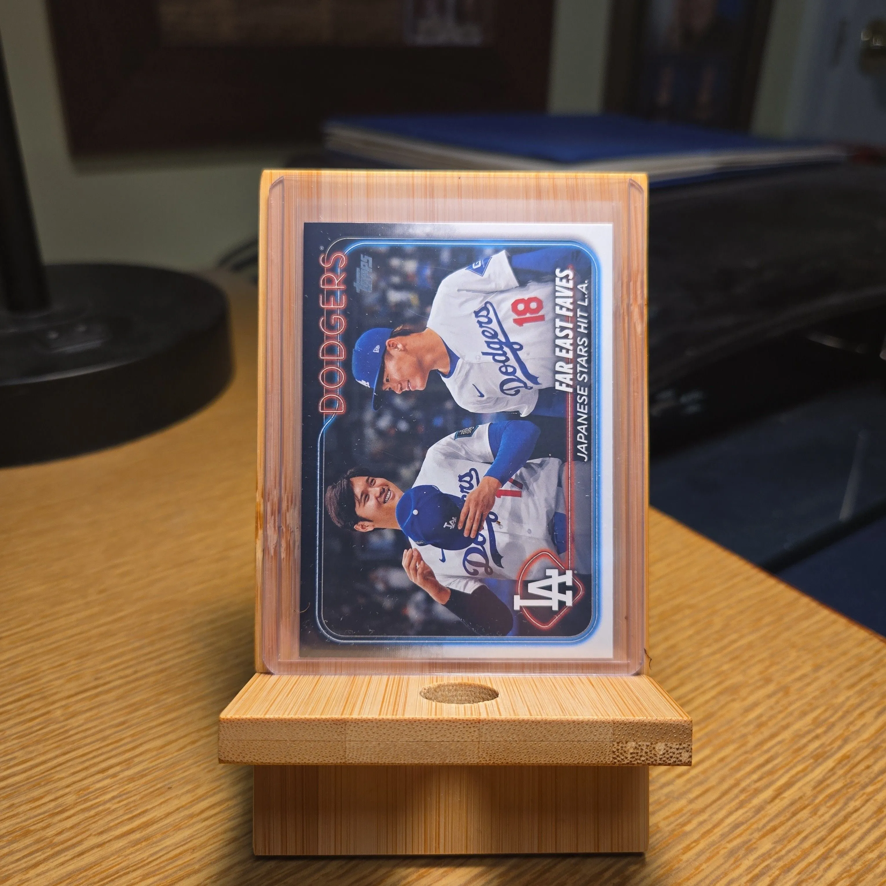Product image for 2024 Topps Update Series Veteran Combos Far East Faves Shohei Ohtani & Yoshinobu Yamamoto RC 