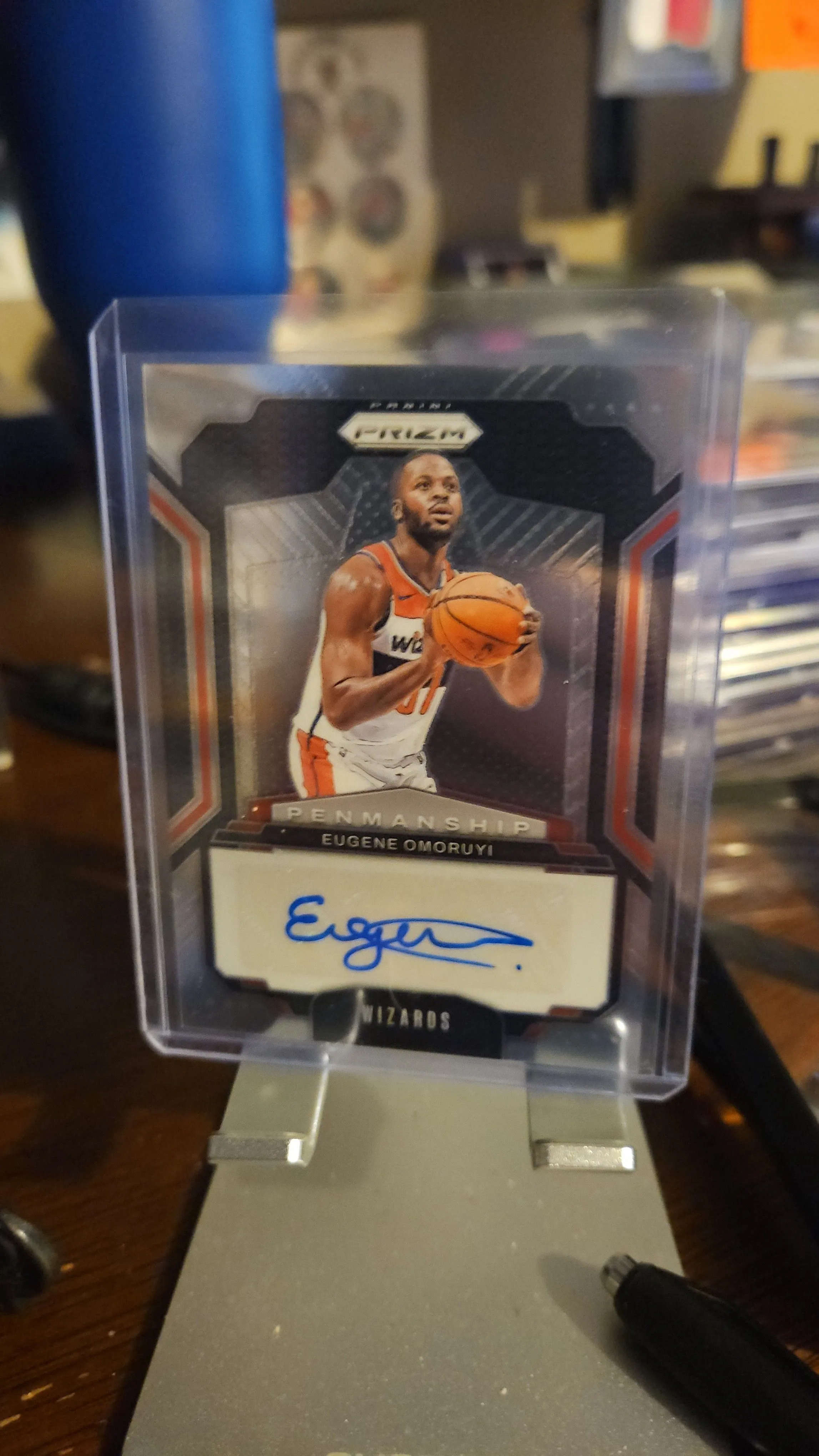 Product image for Eugene Omoruyi Auto...2024-2025 Prizm Penmanship Auto...Wizards