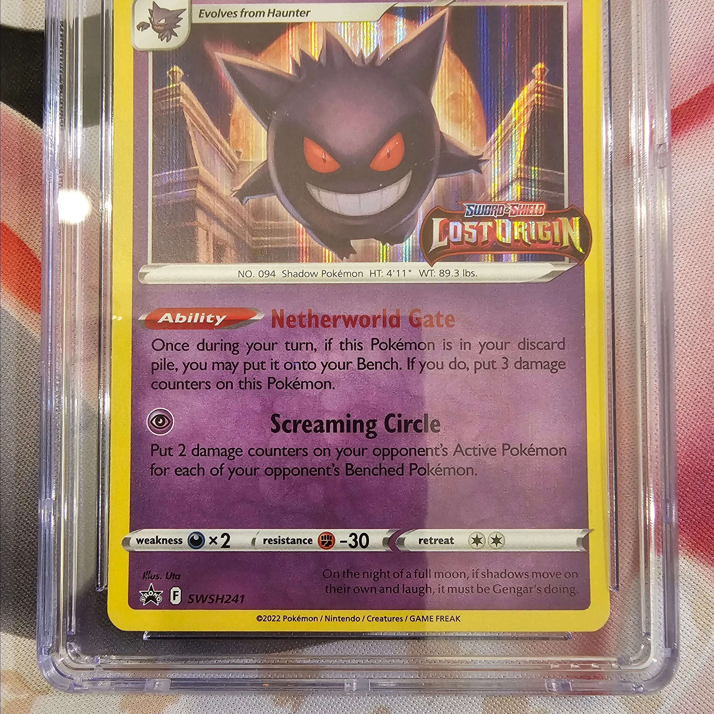 original gengar pokemon card Amazon.com: Gengar Holofoil - Fossil main image 1