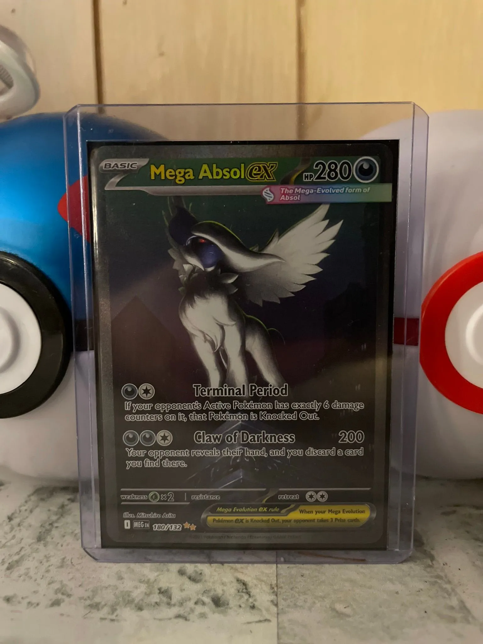 pokemon mega absol ex card Pokemon TCG: Scarlet & Violet Prismatic Evolutions Surprise Box – Rip n  Ship Arena main image 0