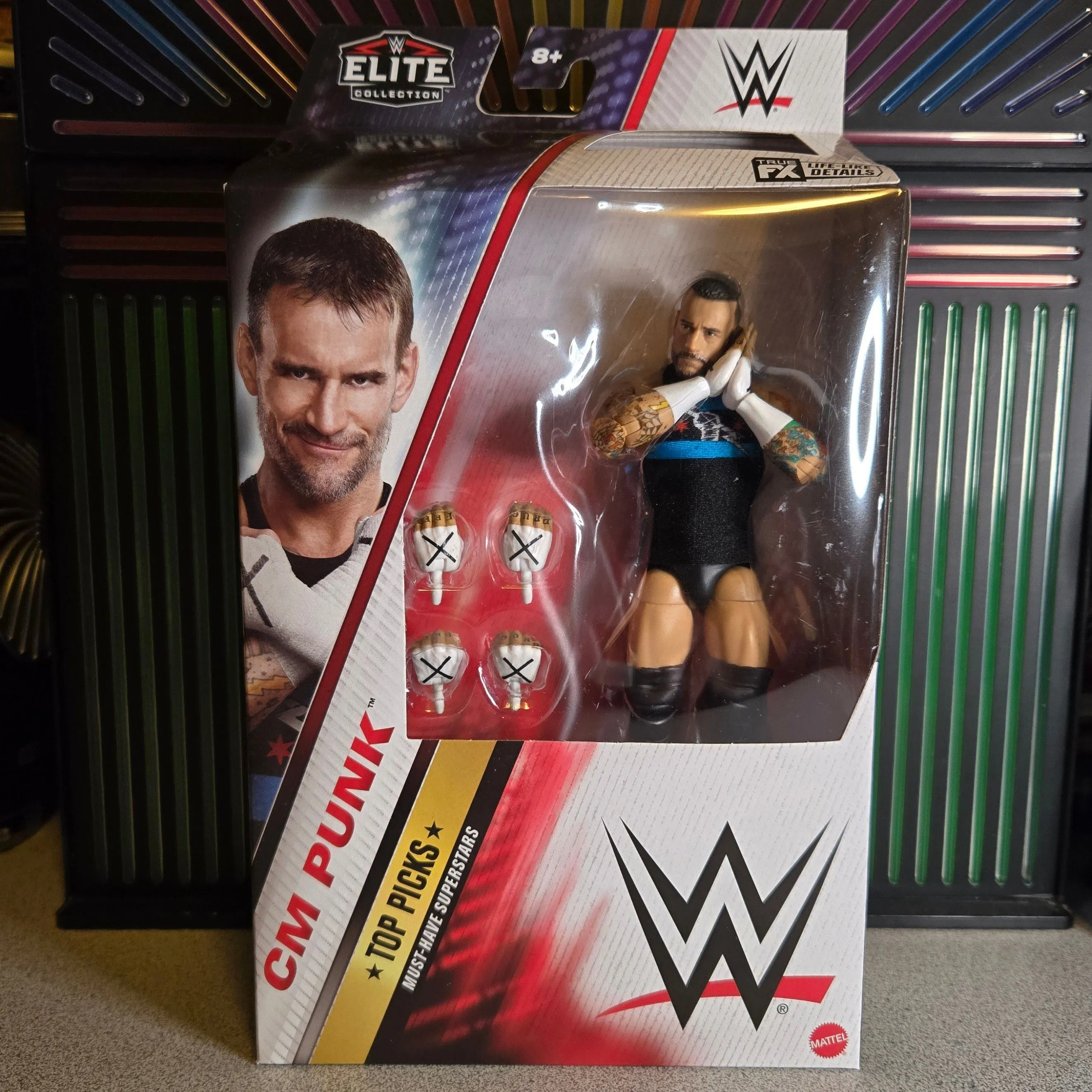 Product image for WWE Elite Collection Top Picks 2025 CM Punk