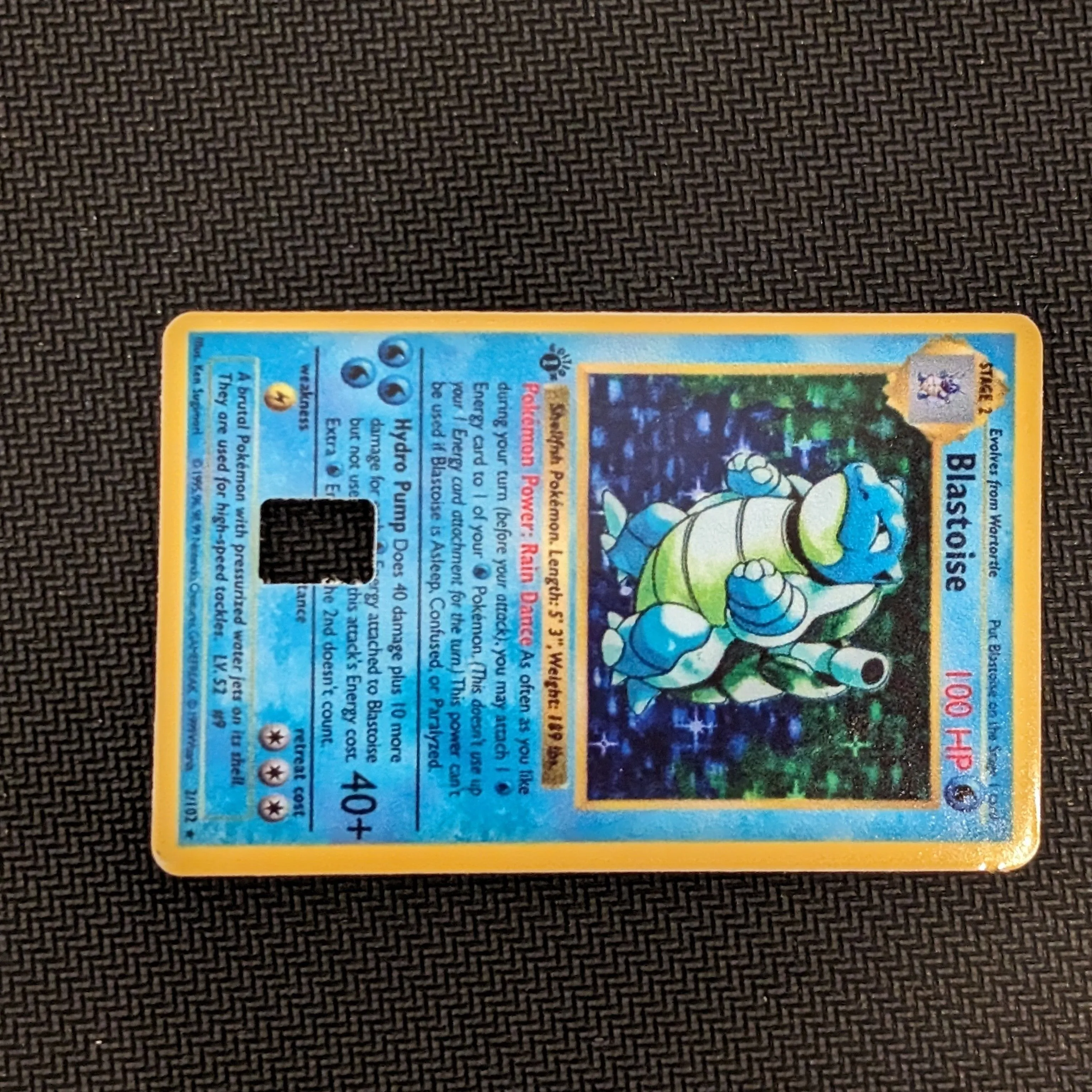 Credit/Debit Card Blastoise Skin  Whatnot: Shop, Sell, Connect