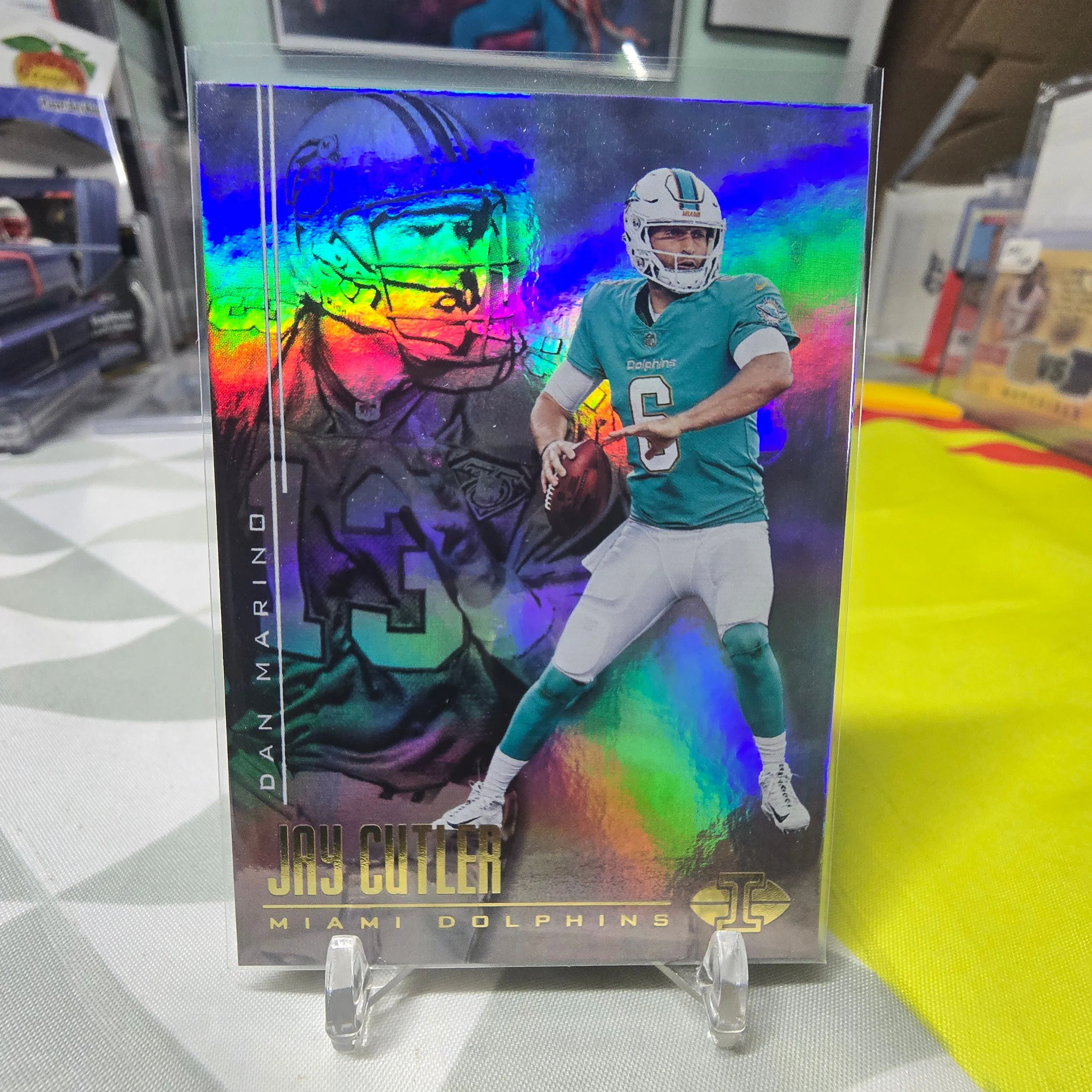 Product image for 2017 Panini Illusions Dan Marino Jay Cutler #55 Miami Dolphins 