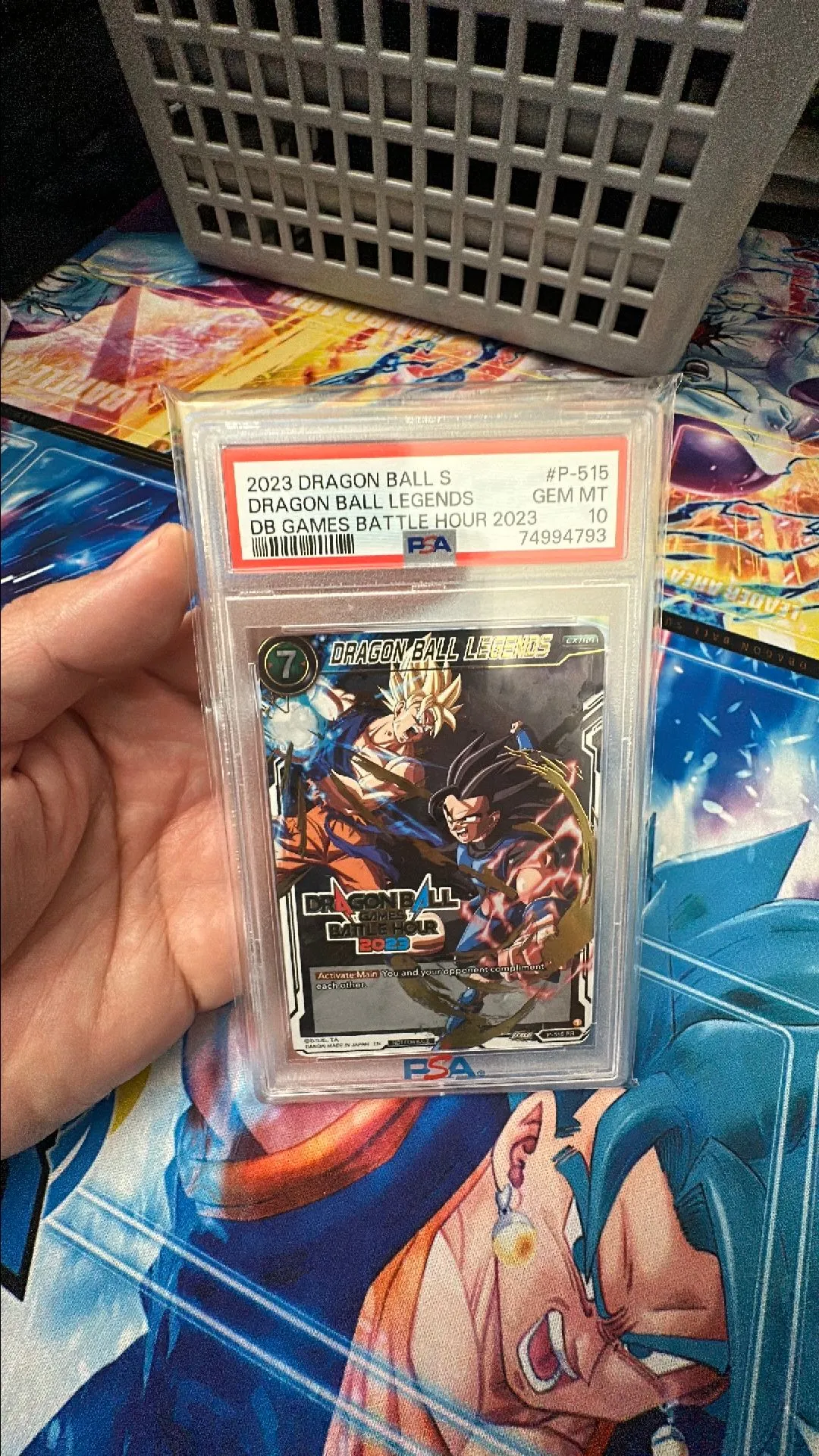 Product image for PSA 10 Dragon Ball Legends Las Vegas Battle Hour Exclusive